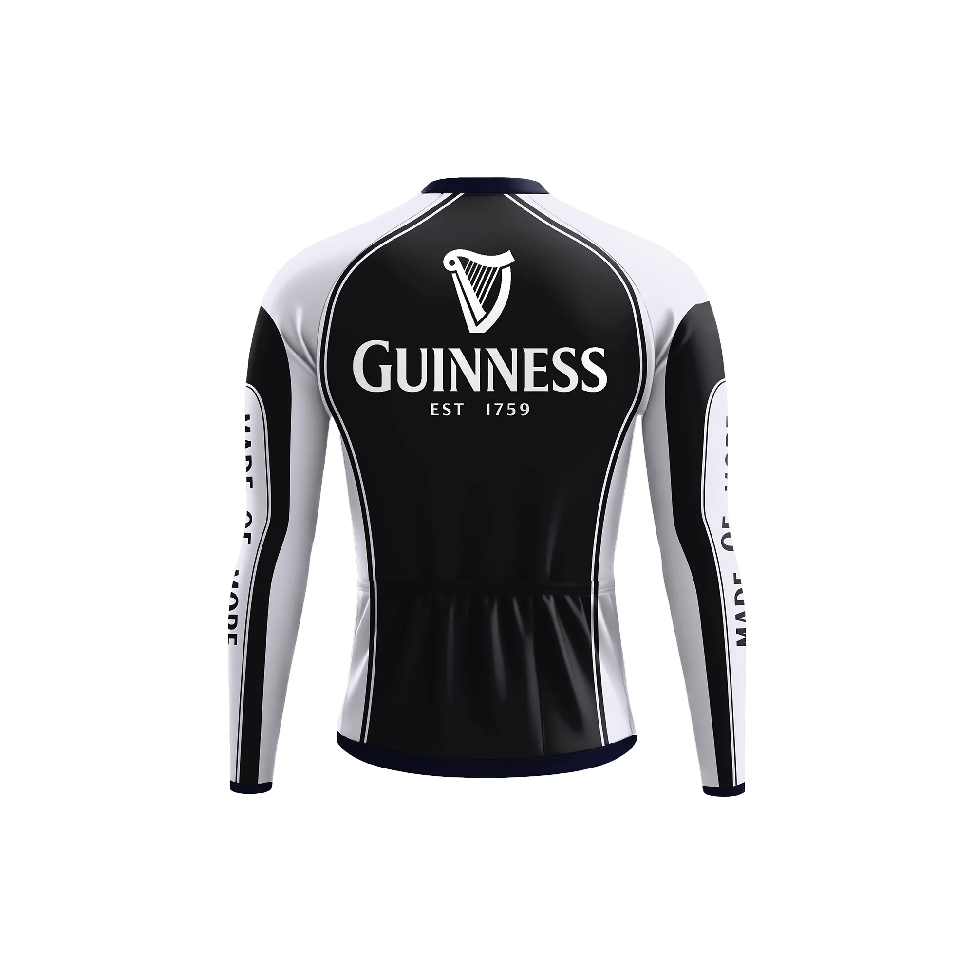 Guinness Retro Men's Long Sleeve Cycling Kit - Image 4