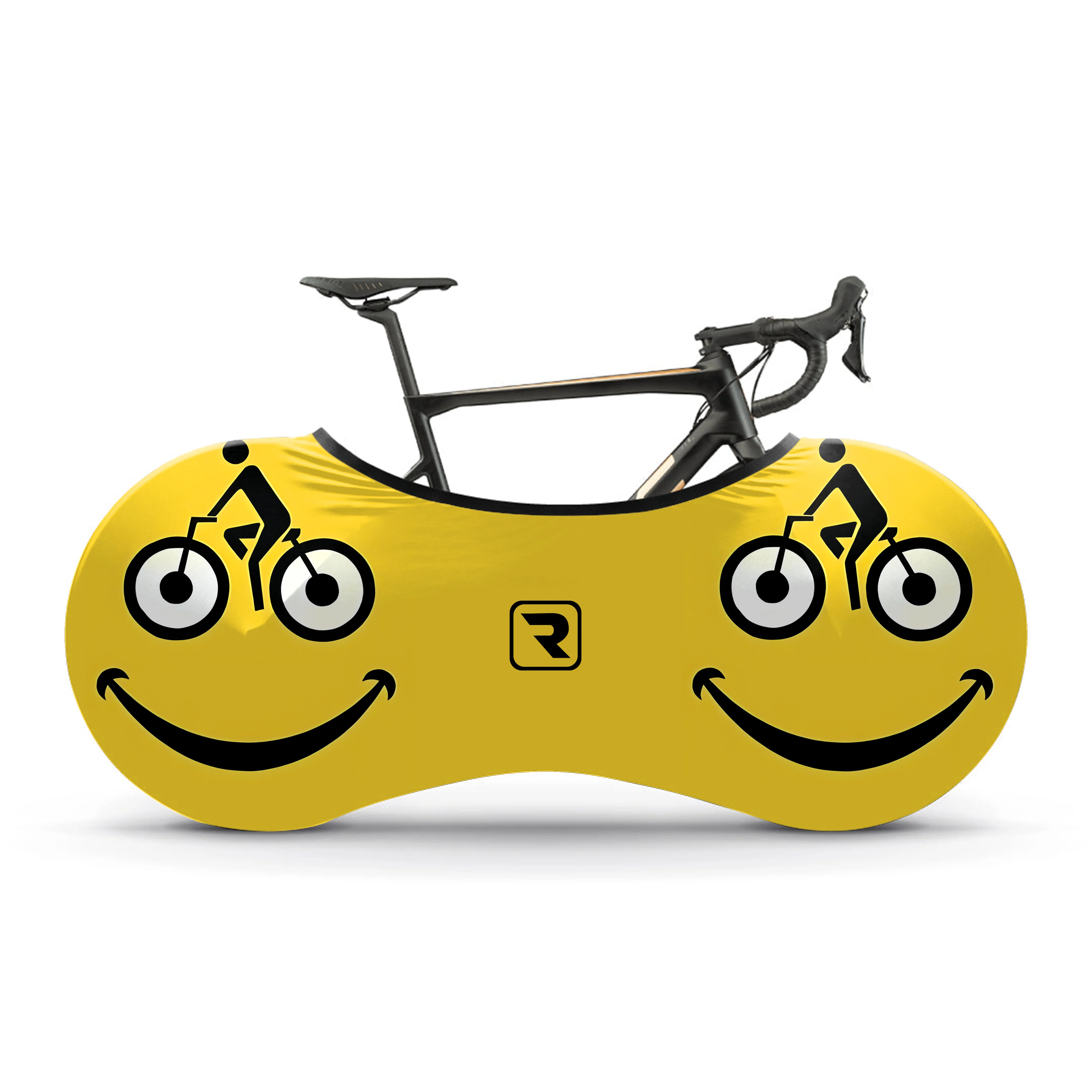 Happy Biking Bicycle Wheels Cover