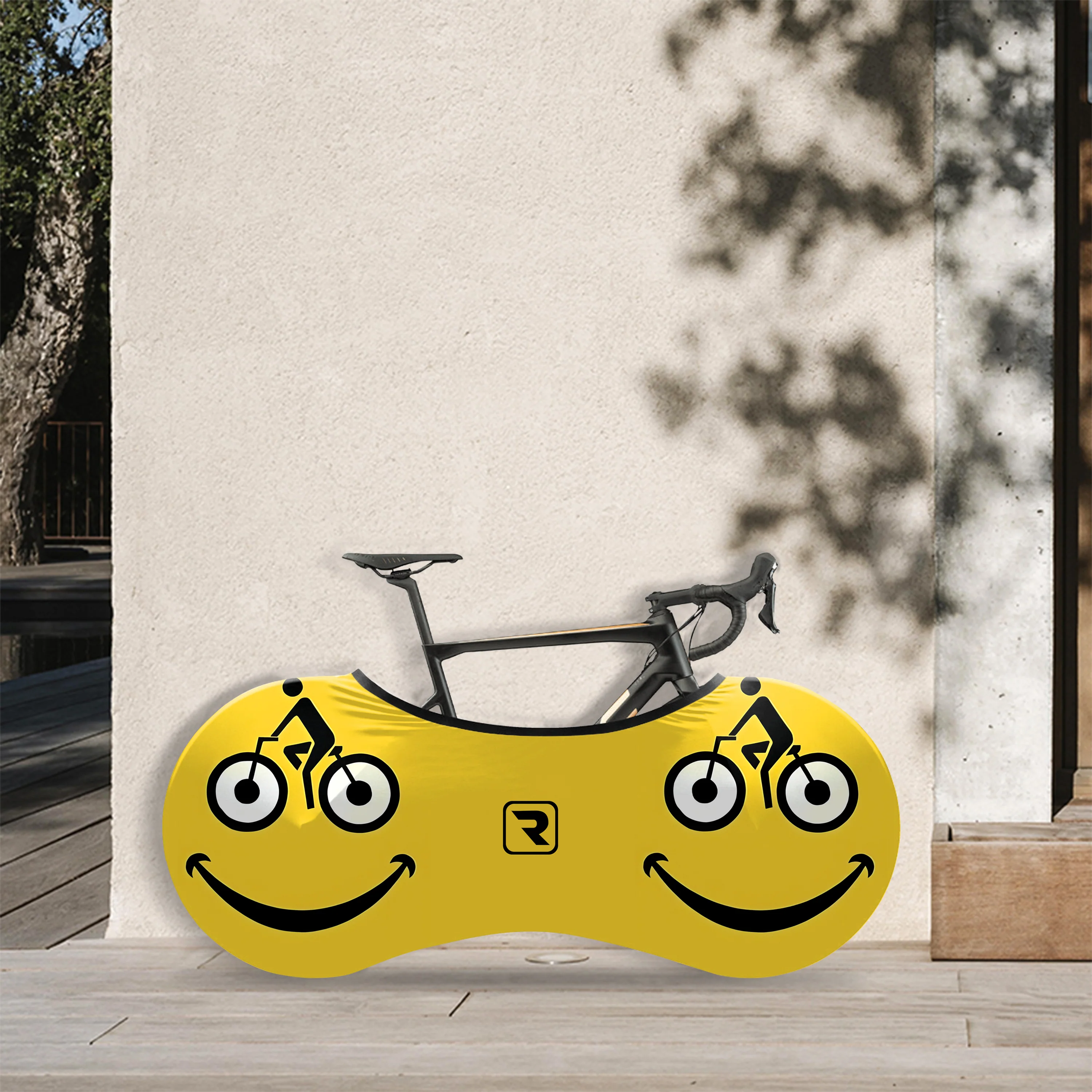 Happy Biking Bicycle Wheels Cover - Image 2