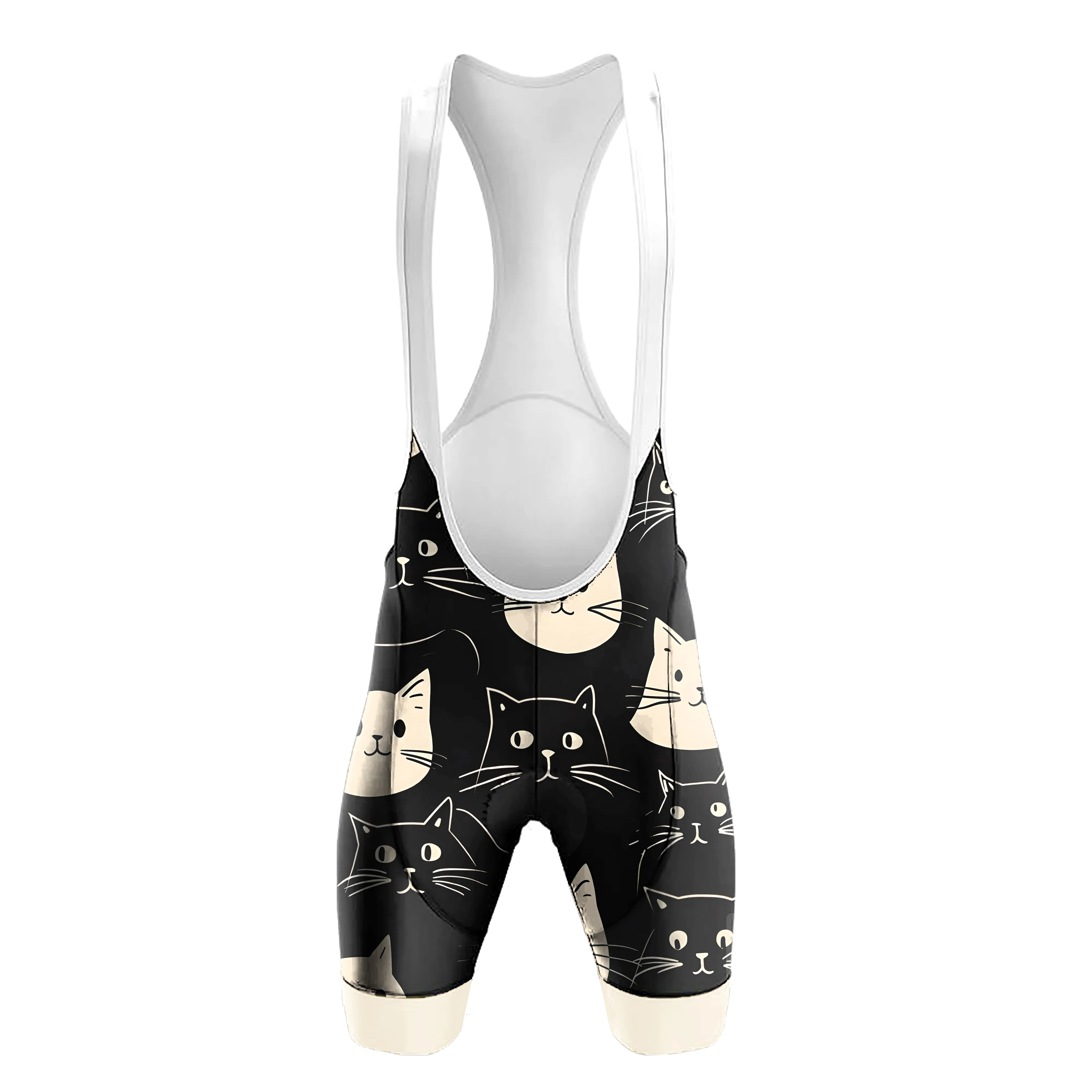 Happy Emoticon Cat Men's Cycling Kit - Image 5