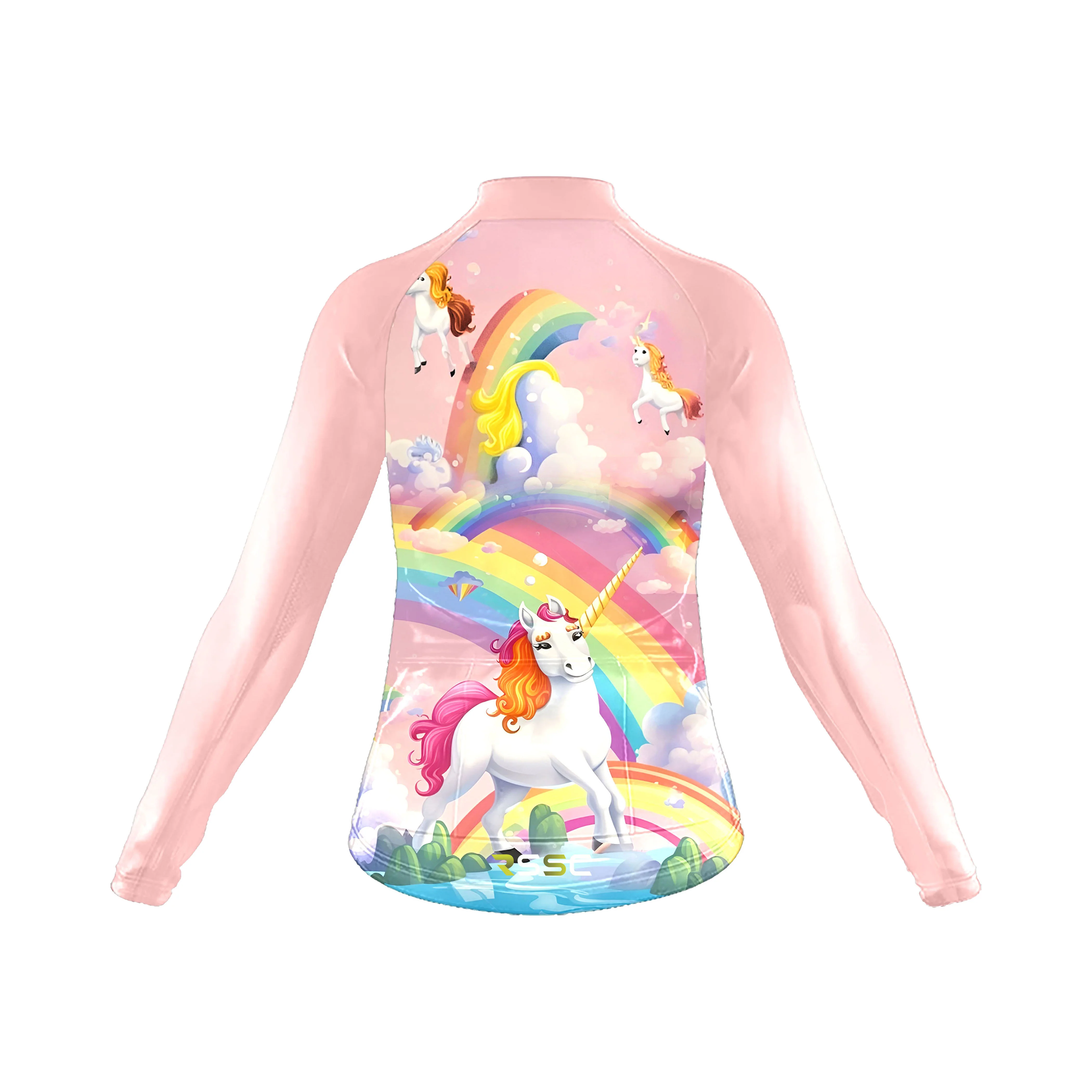 Happy Unicorns Women's Long Sleeve Cycling Kit - Image 4