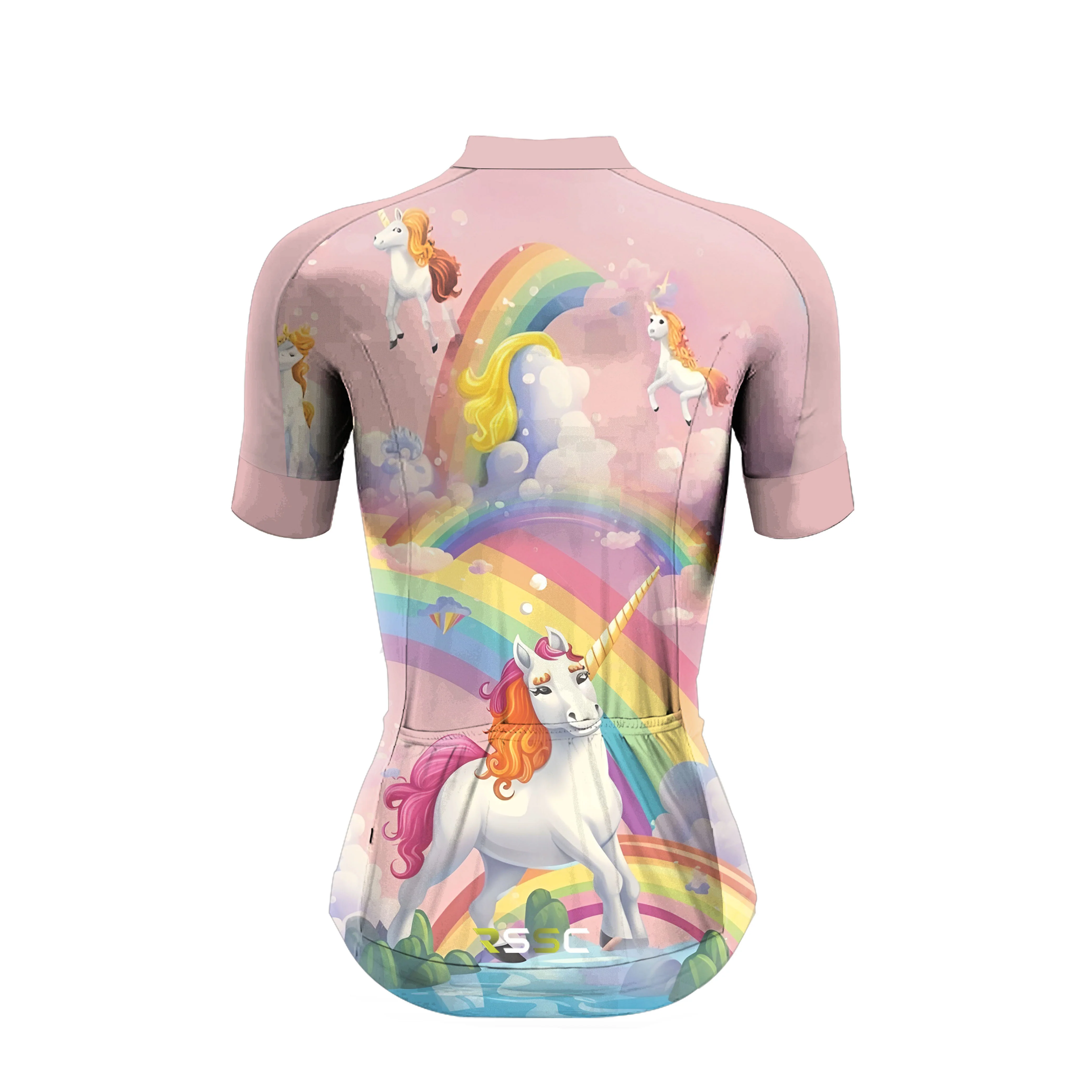 Happy Unicorns Women's Short Sleeve Cycling Kit - Image 4