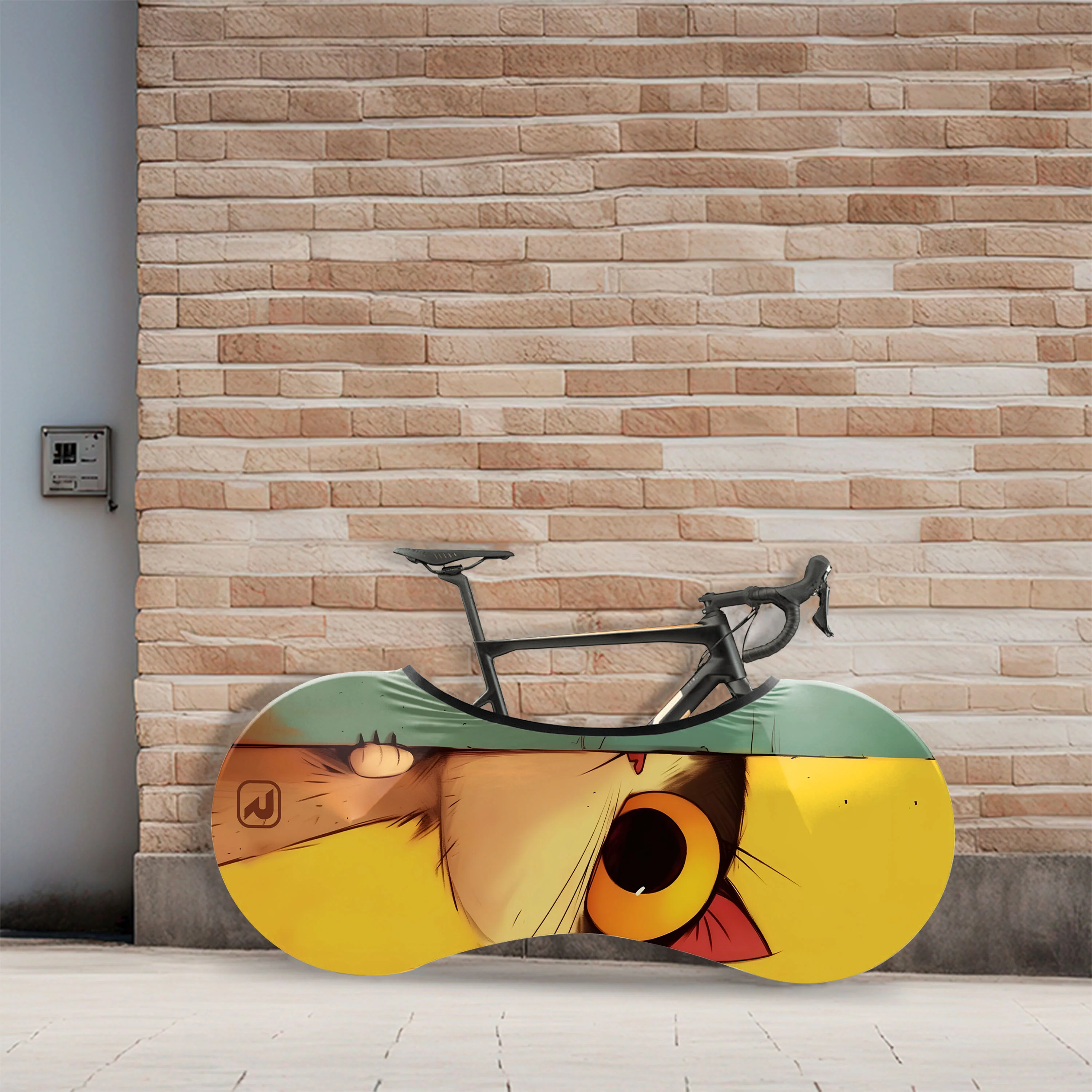 Hiding Kitten Bicycle Wheels Cover - Image 3