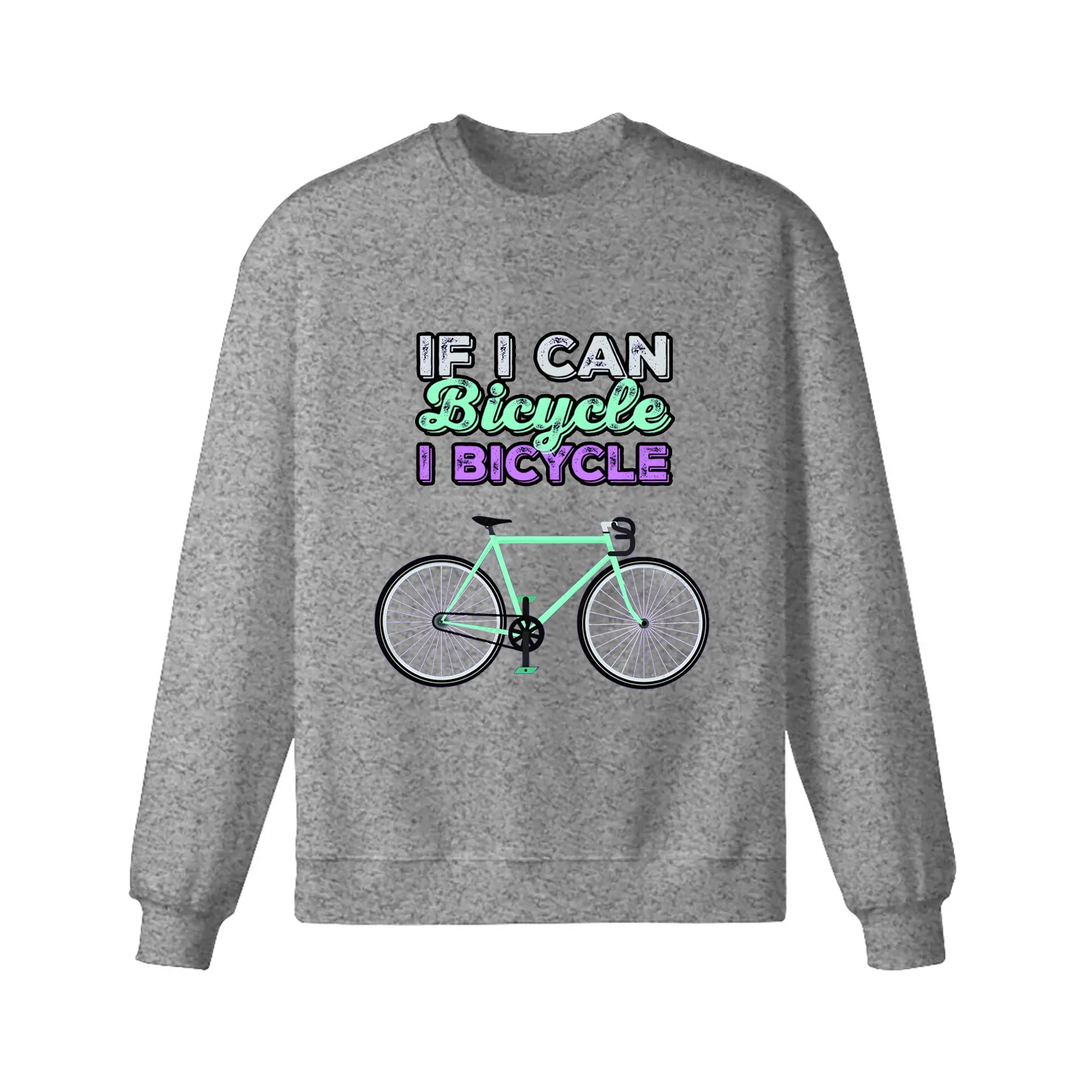 I Bicycle Sweatshirt - Image 4
