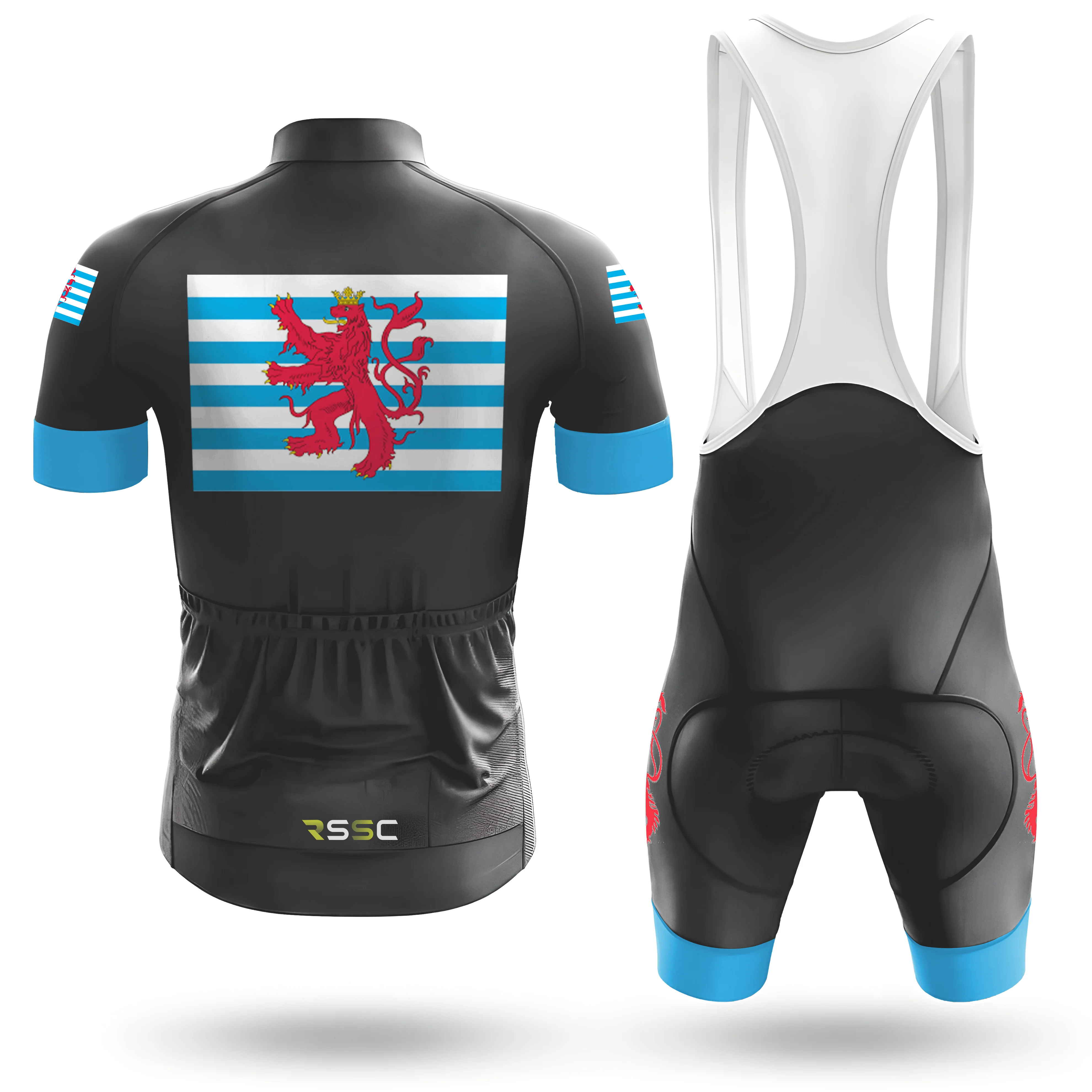 Luxembourg Men's Cycling Kit - Image 2