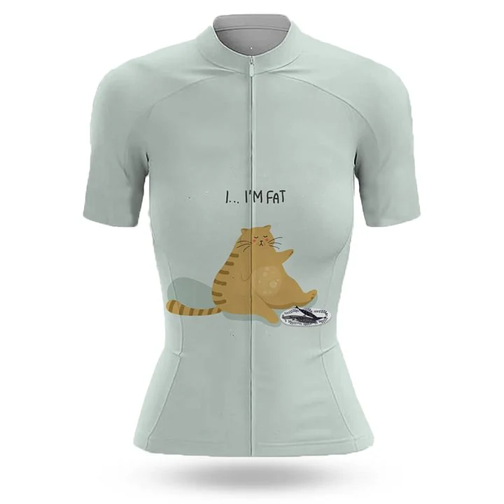 I'm Fat Cat Women's Short Sleeve Cycling Kit - Image 3