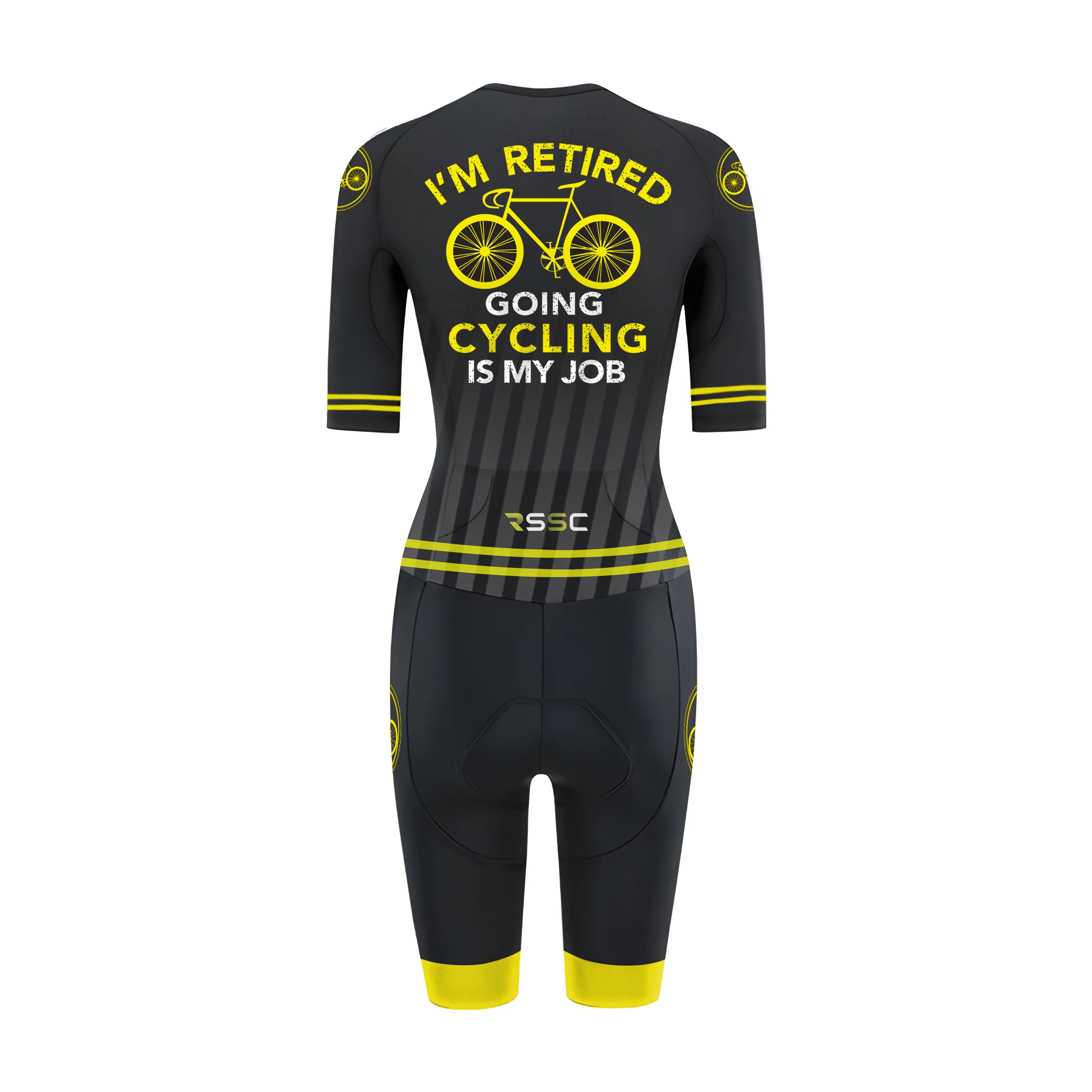 I'm Retired Women's Triathlon Suit - Image 2