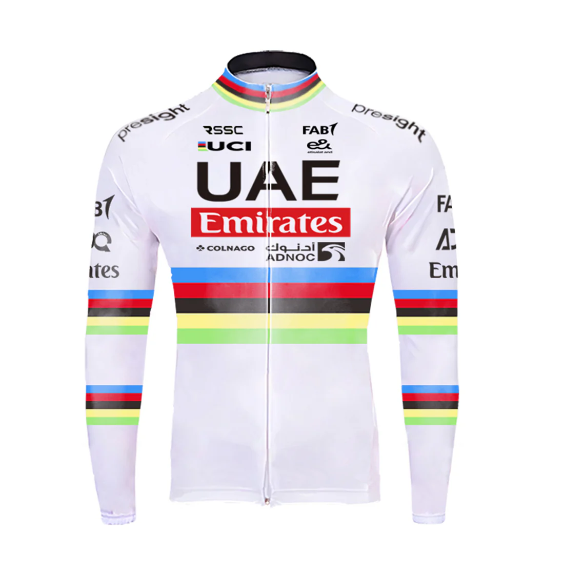 Iridescence Emirates Fleet UAE Men's Long Sleeve Cycling Kit - Image 3