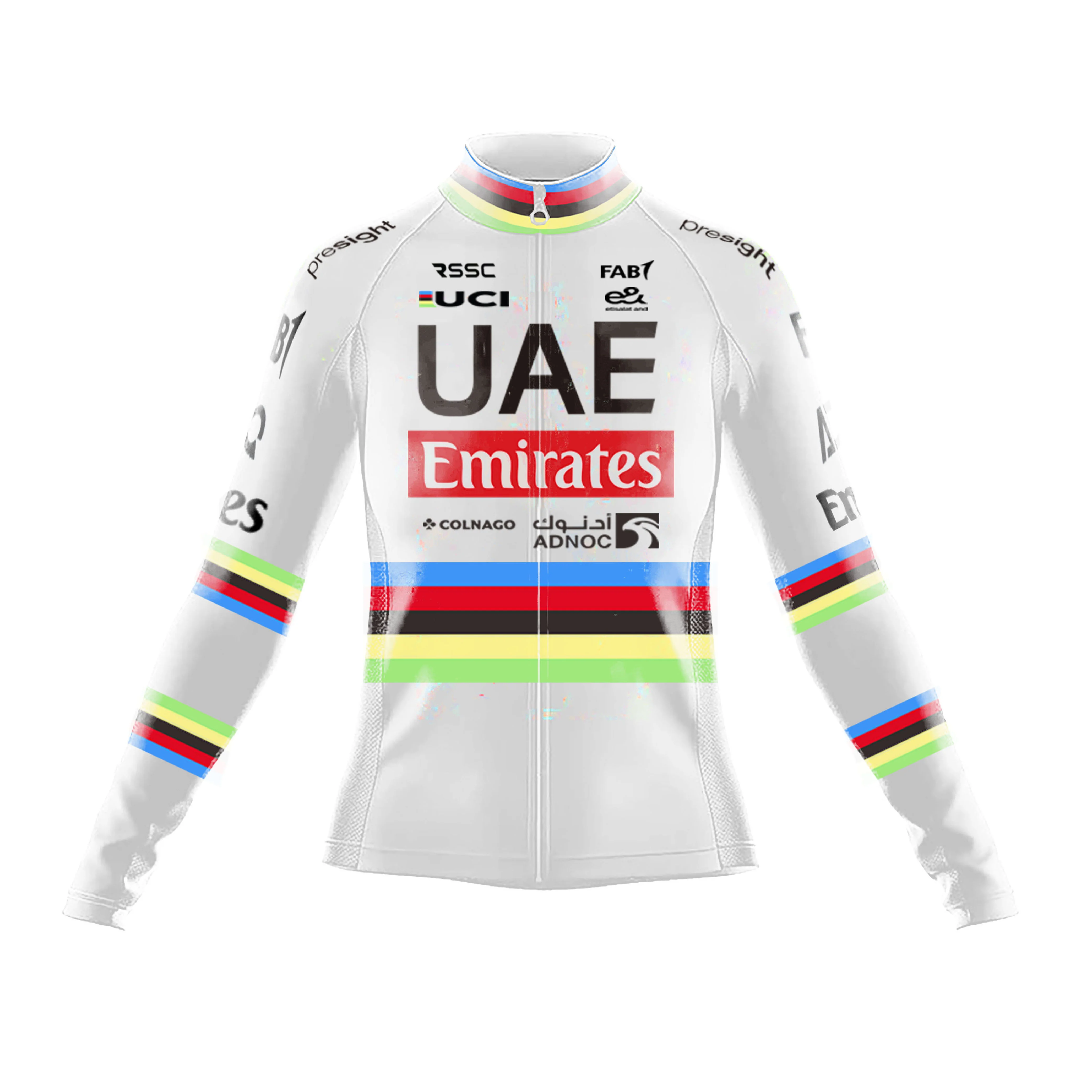 Iridescence Emirates Fleet UAE Women's Long Sleeve Cycling Kit - Image 3