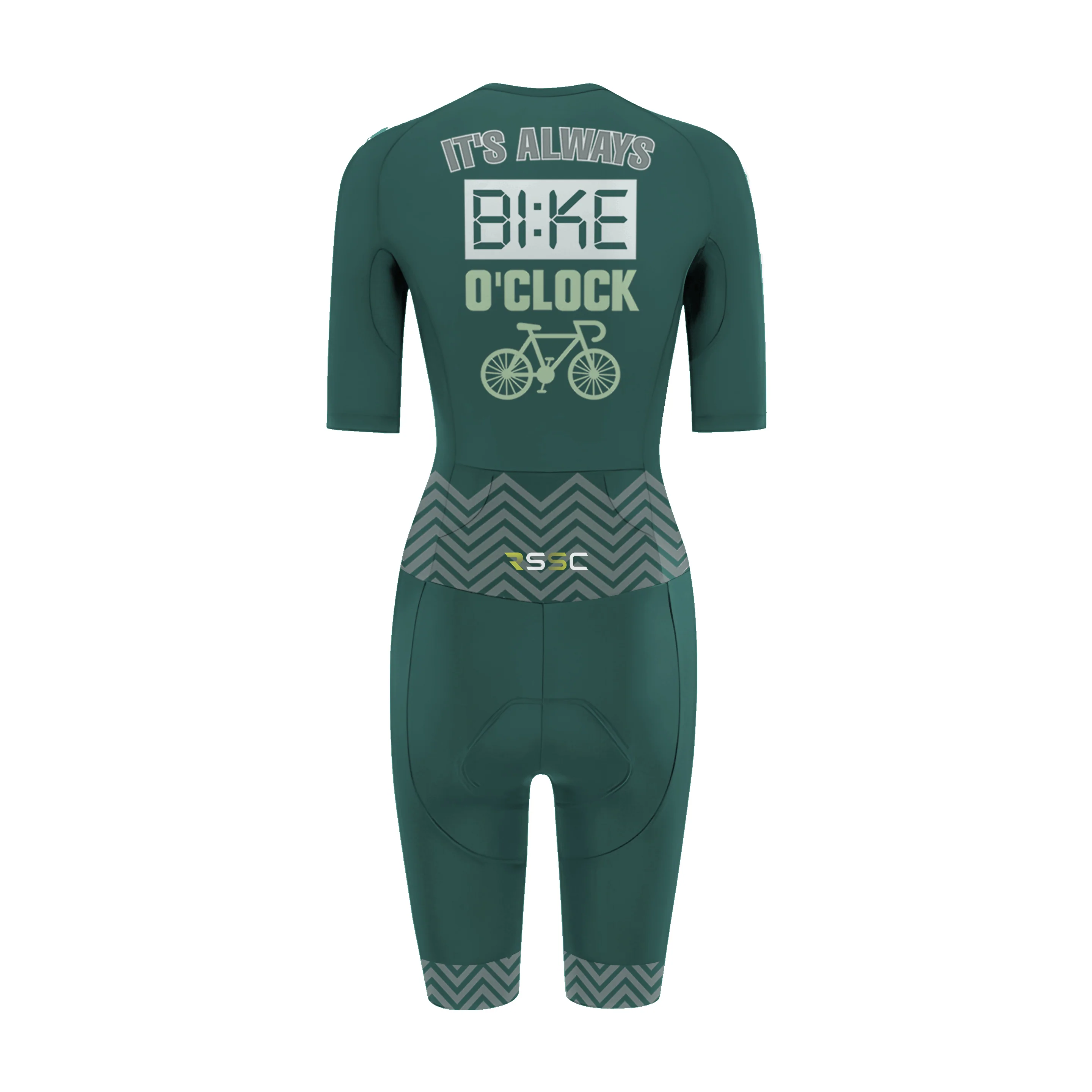 It's Always Bike O'clock Women's Triathlon Suit - Image 2