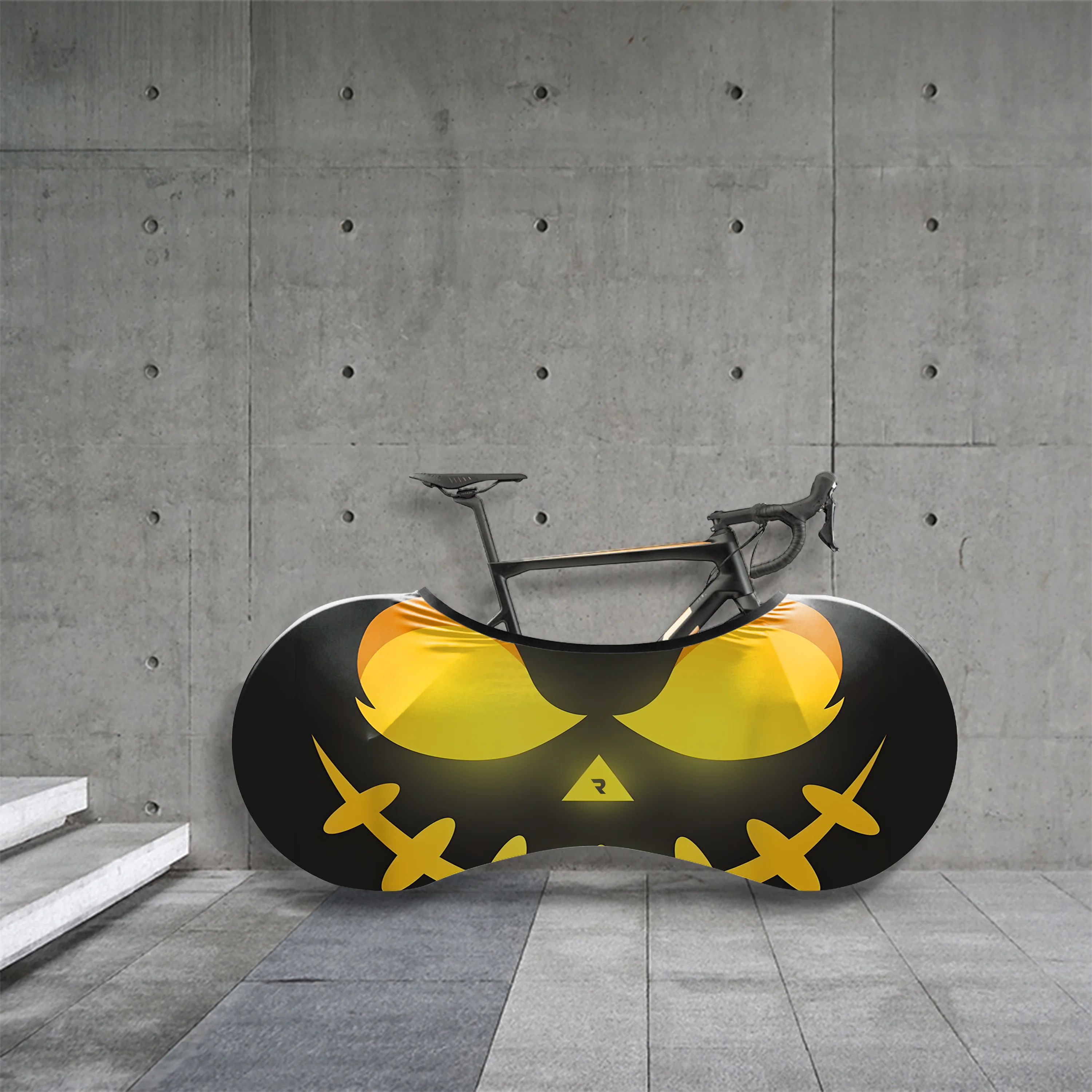 Jack-O-Lantern Bicycle Wheels Cover - Image 2