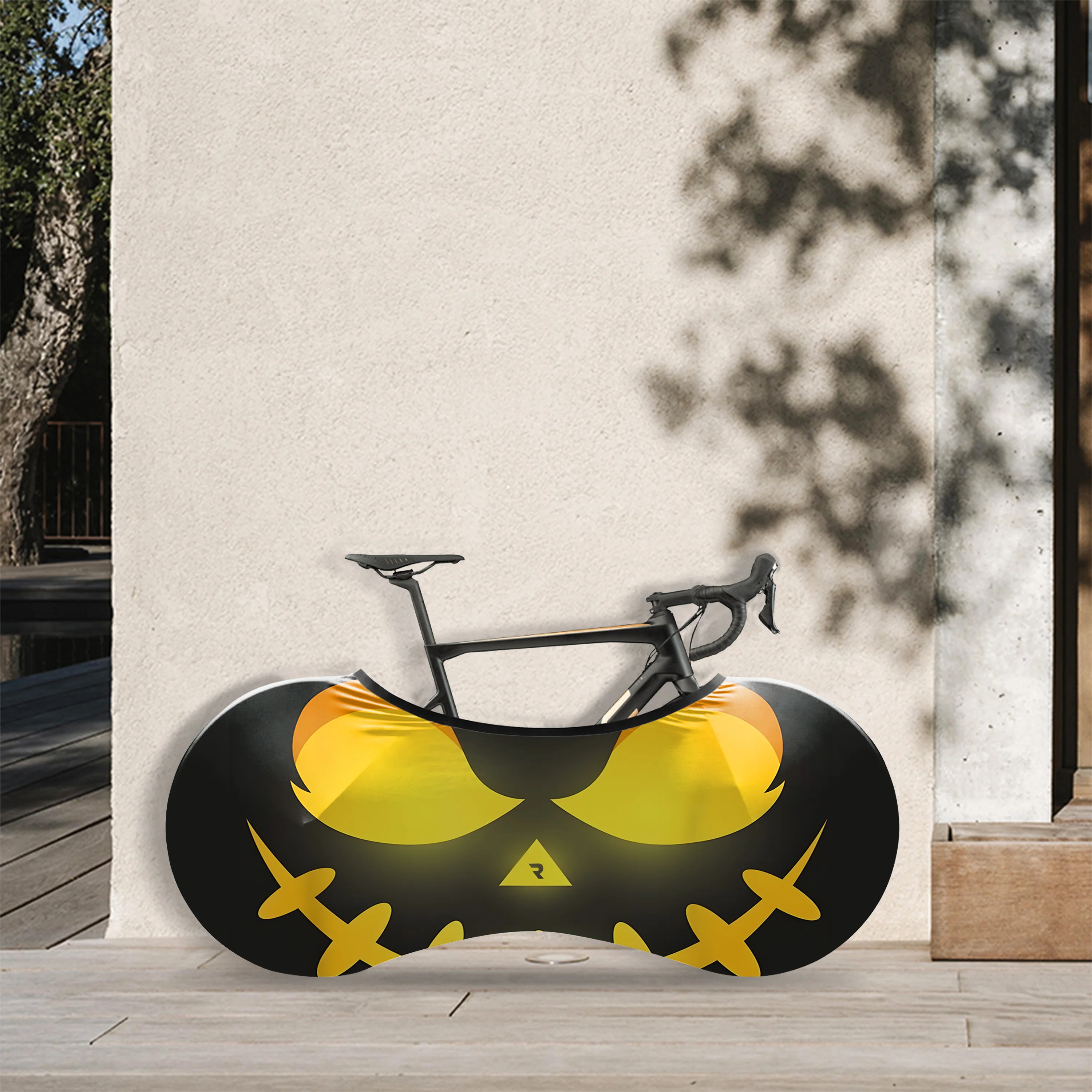 Jack-O-Lantern Bicycle Wheels Cover - Image 3