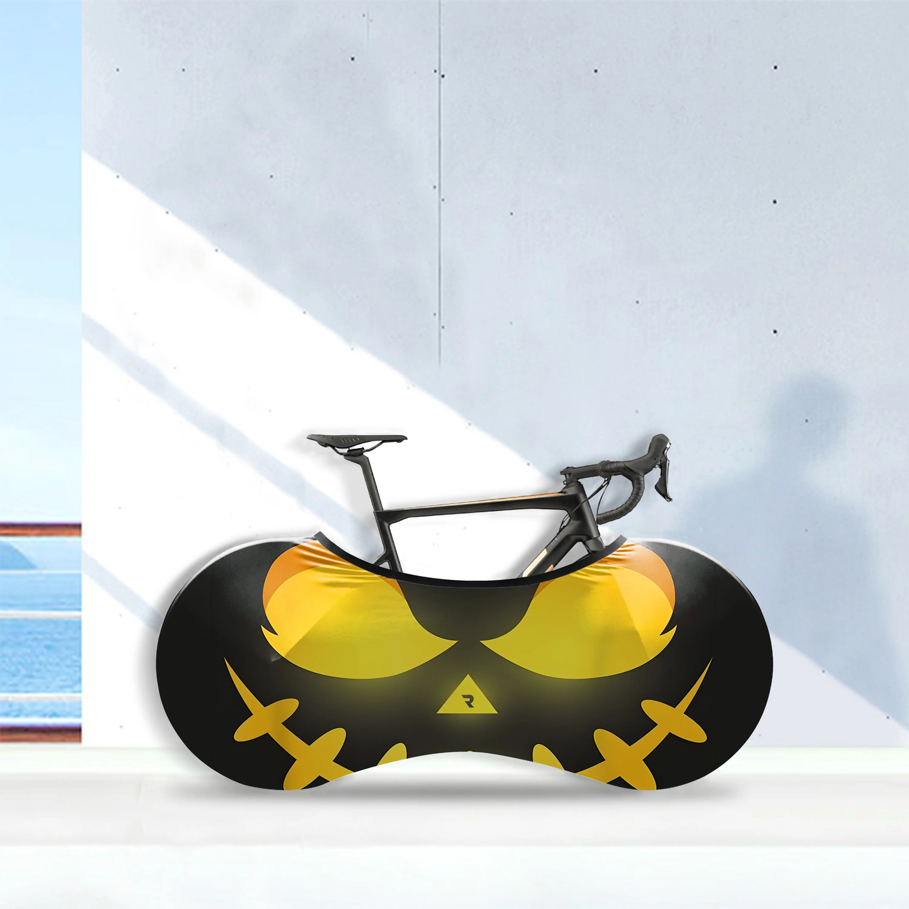 Jack-O-Lantern Bicycle Wheels Cover - Image 5