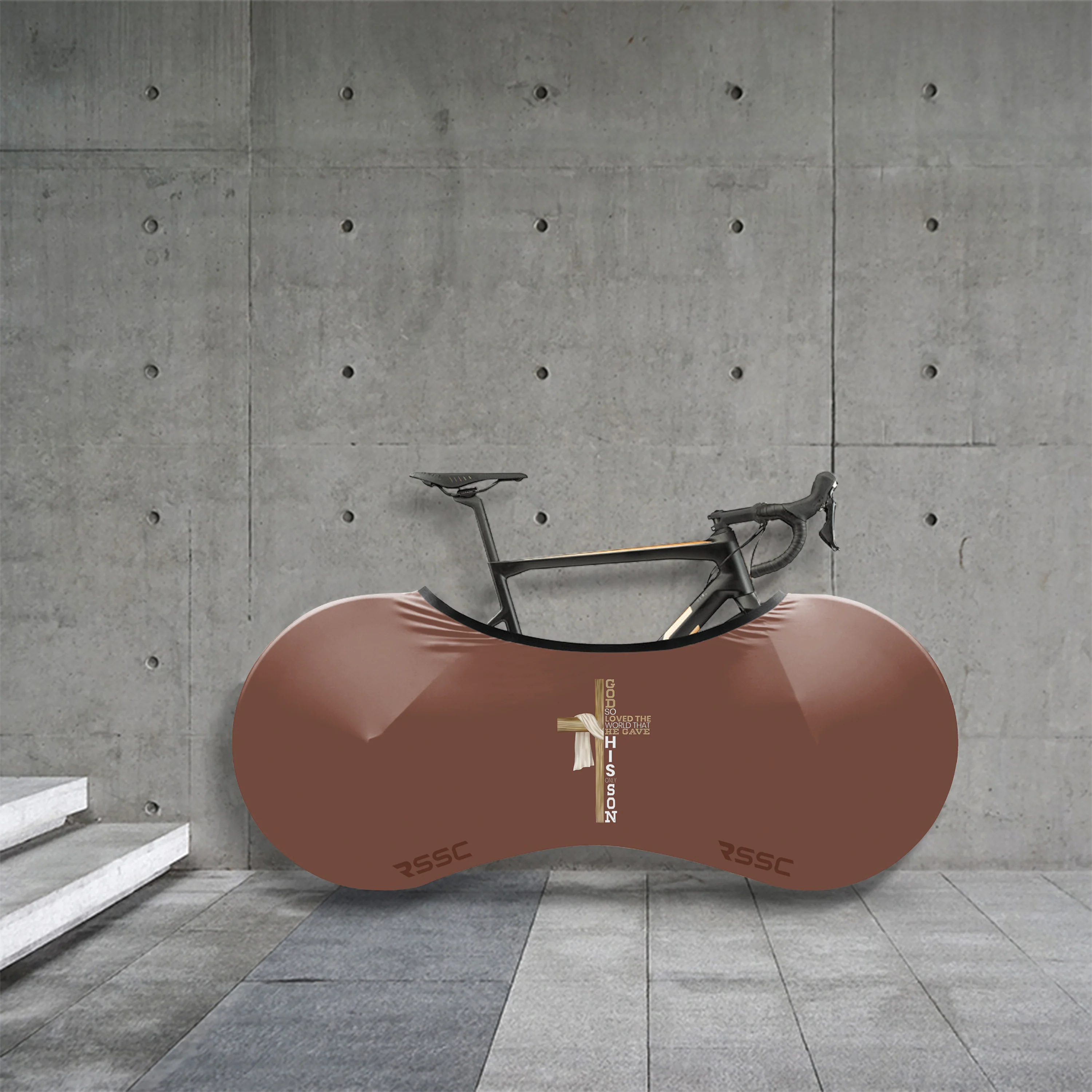 Jesus Cross Bicycle Wheels Cover - Image 3