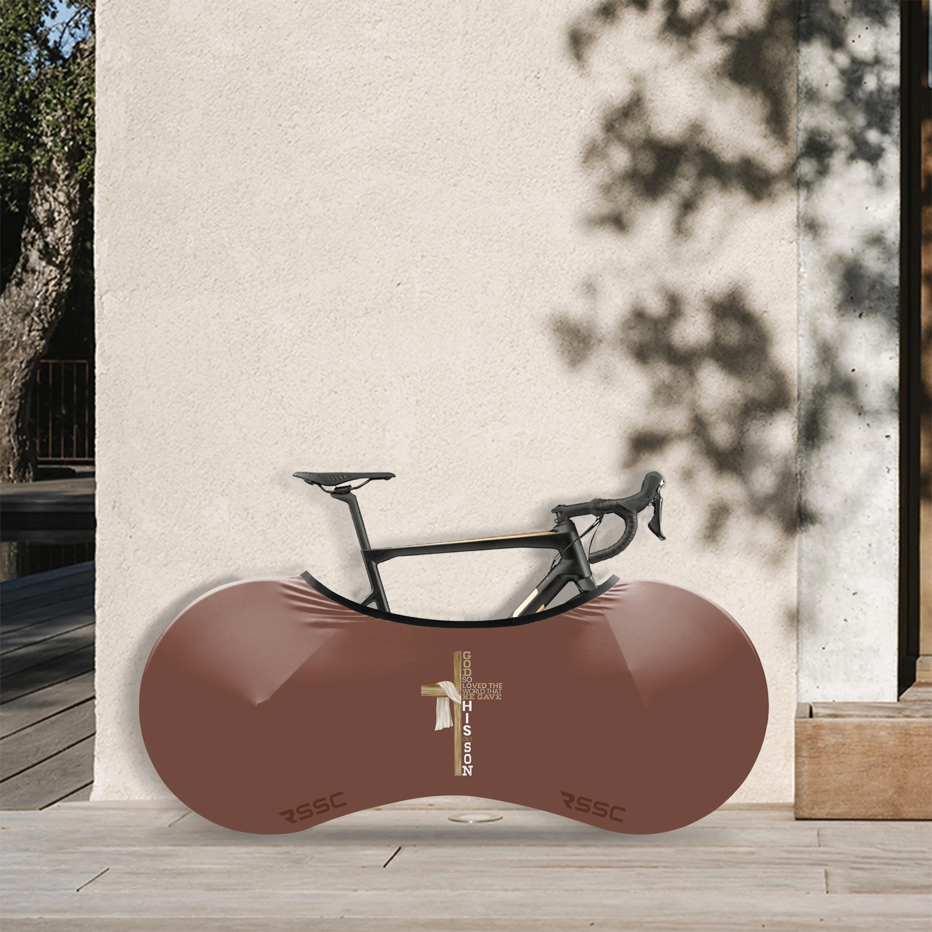 Jesus Cross Bicycle Wheels Cover - Image 4