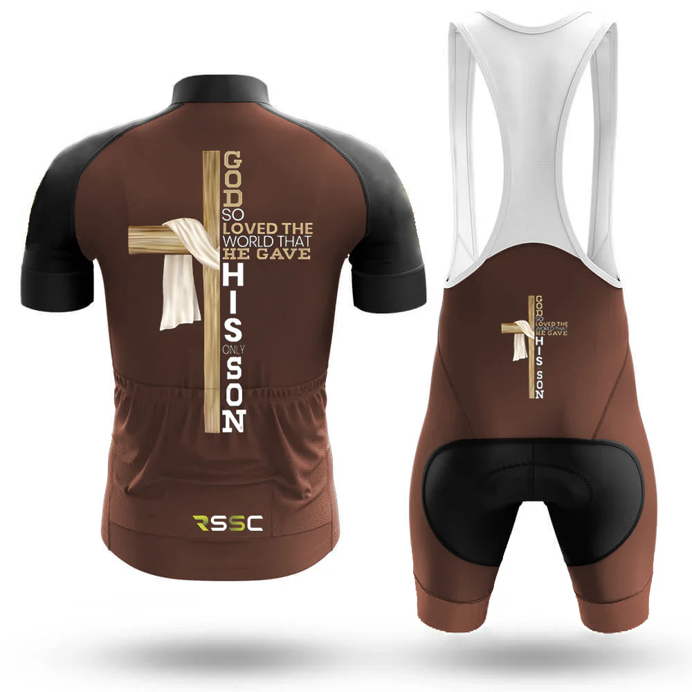 Jesus Cross Men's Cycling Kit - Image 2