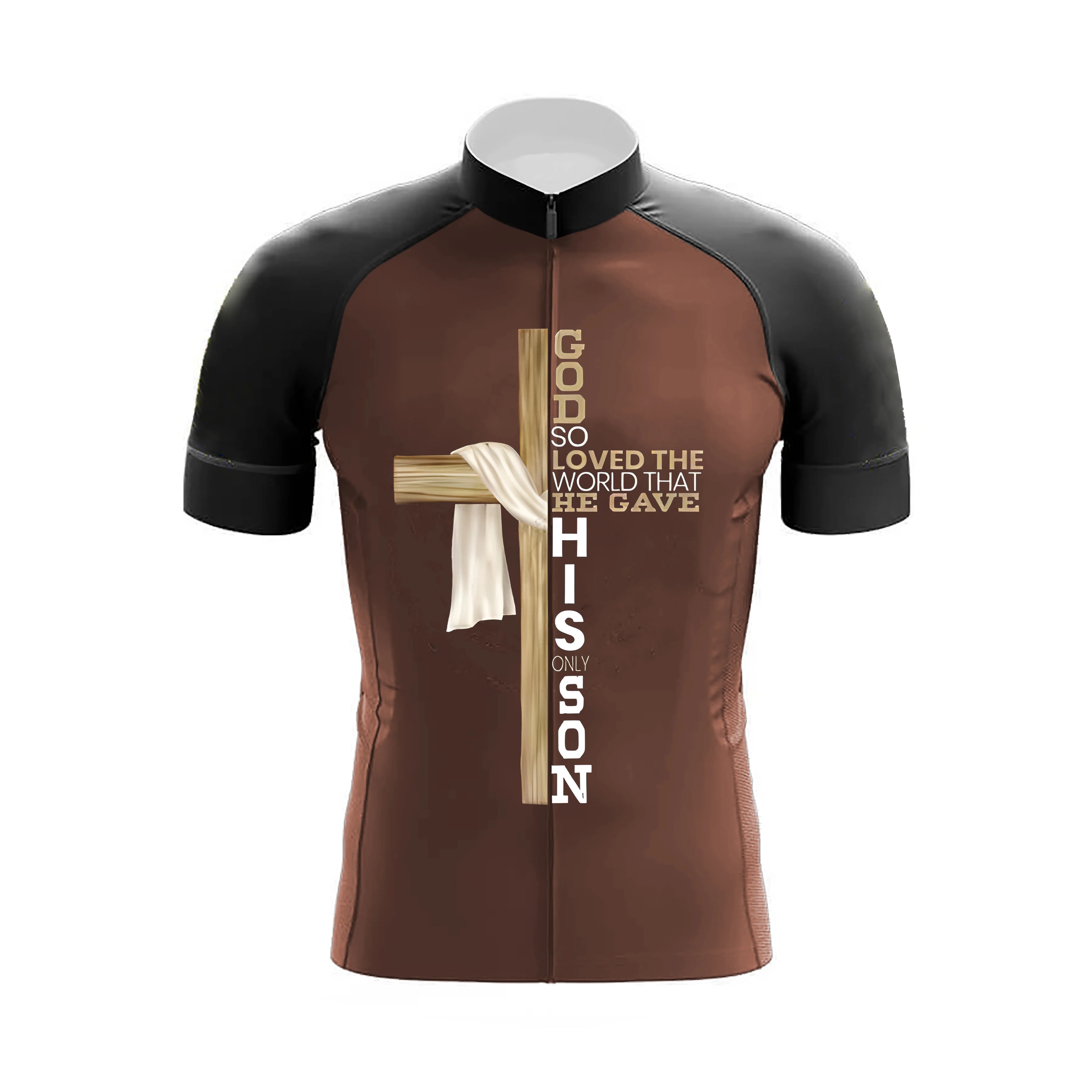 Jesus Cross Men's Cycling Kit - Image 3