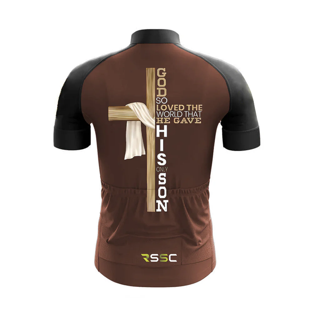 Jesus Cross Men's Cycling Kit - Image 4