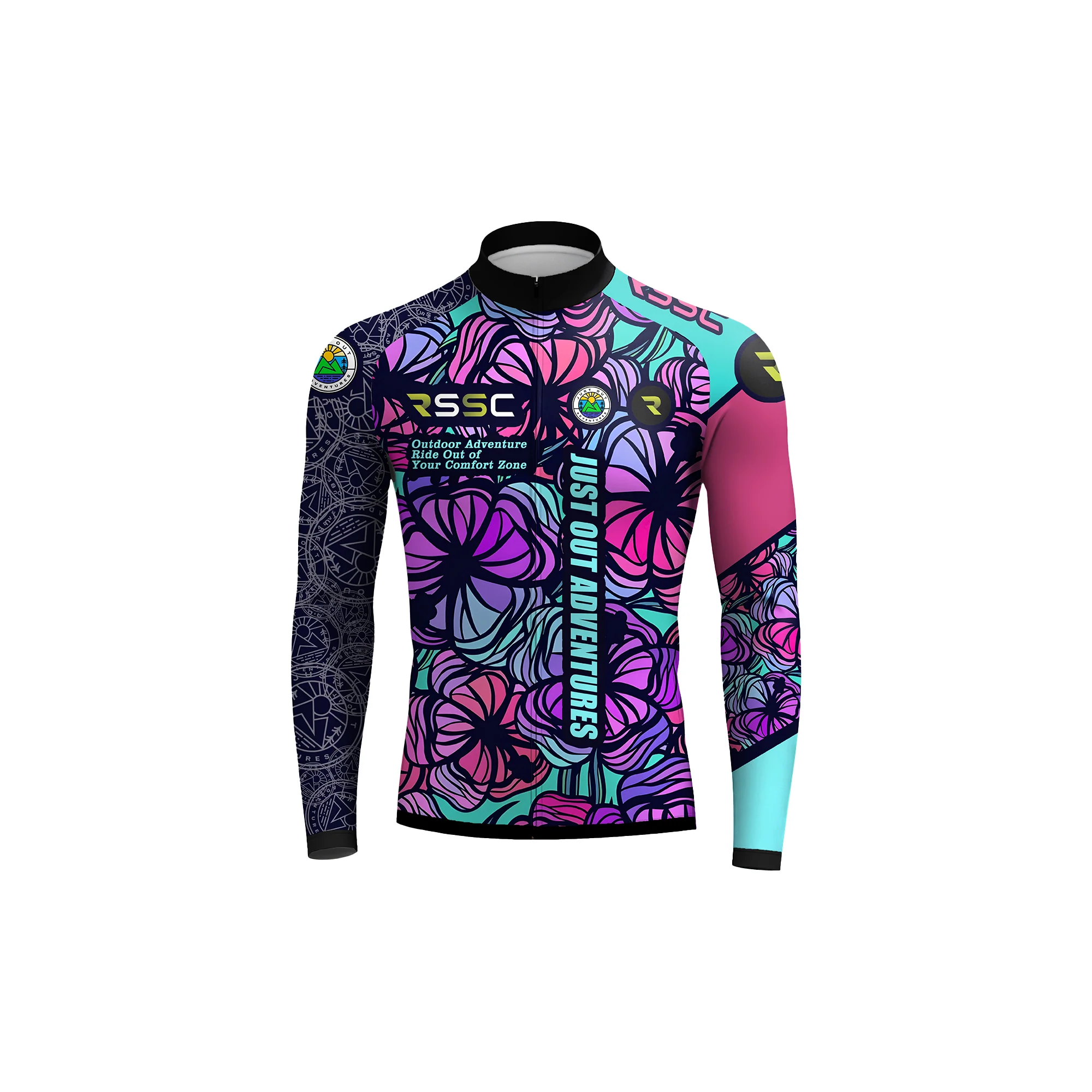 JUST OUT ADVENTURES Men's Long Sleeve Cycling Kit - Image 3