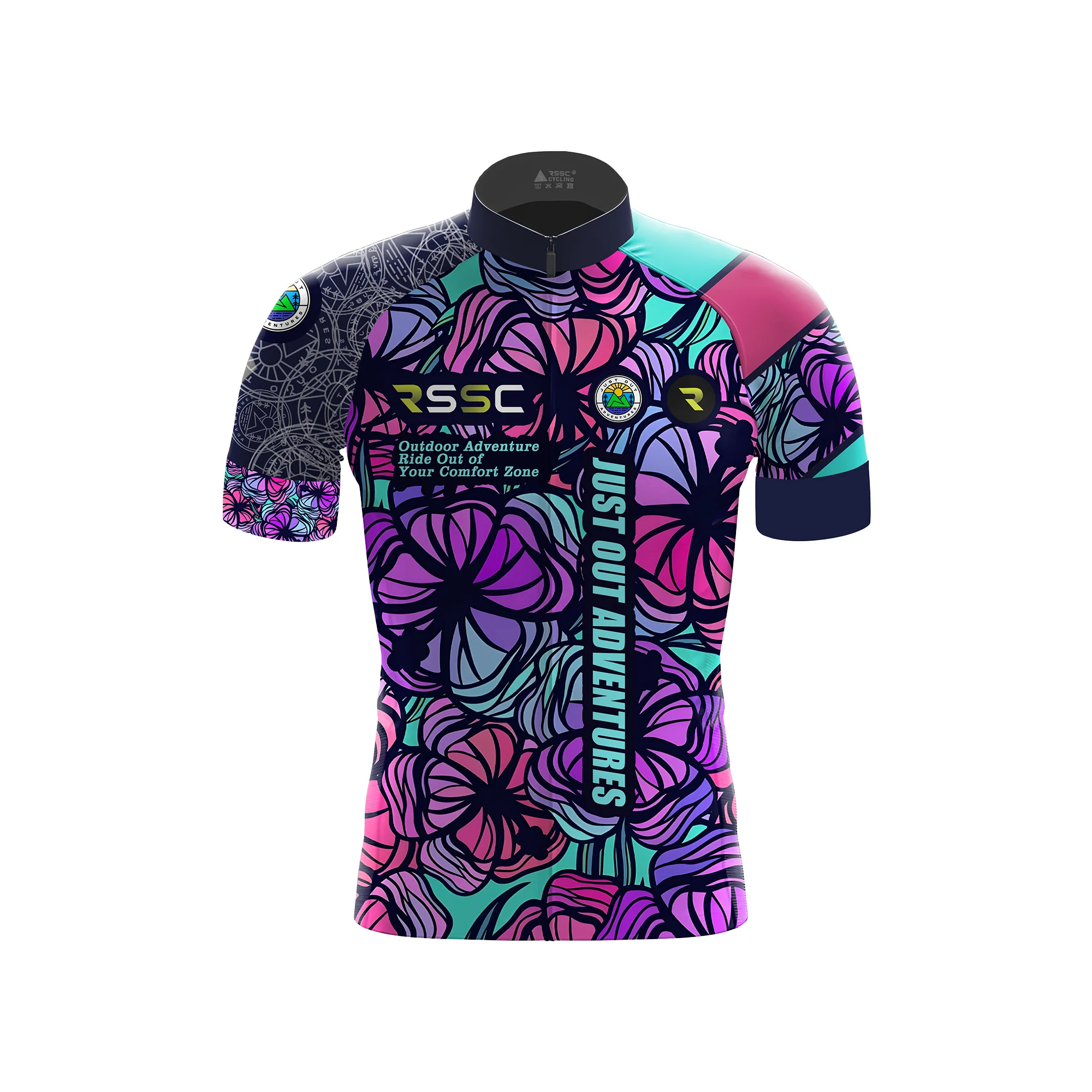 JUST OUT ADVENTURES Men's Short Sleeve Cycling Kit - Image 3