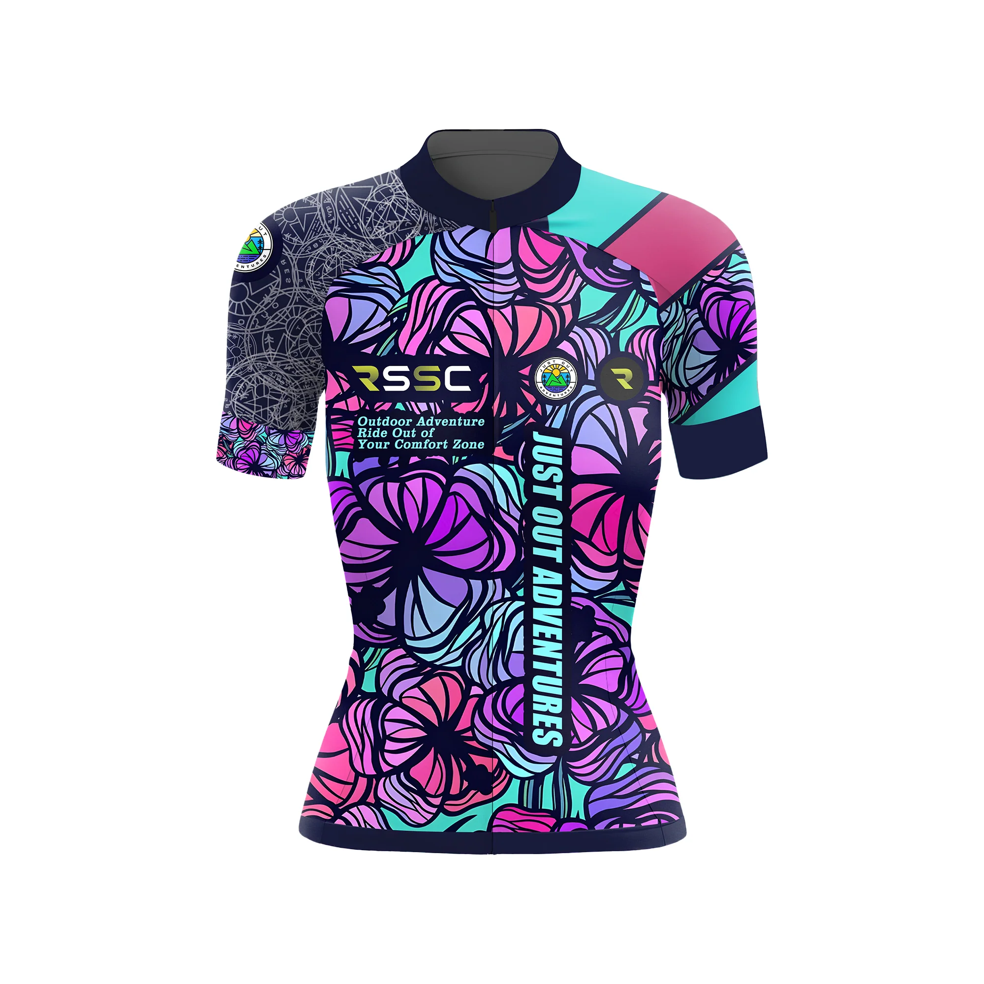 JUST OUT ADVENTURES Women's Short Sleeve Cycling Kit - Image 3