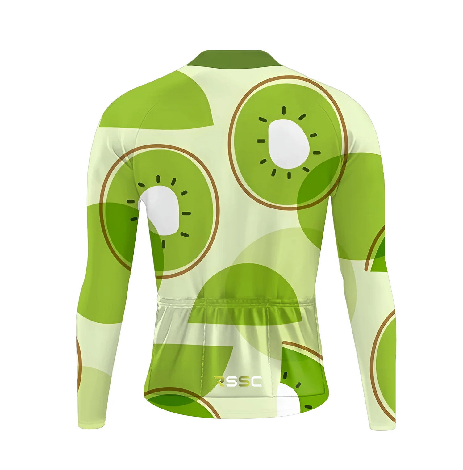 Kiwi Fruit Men's Long Sleeve Cycling Kit - Image 4