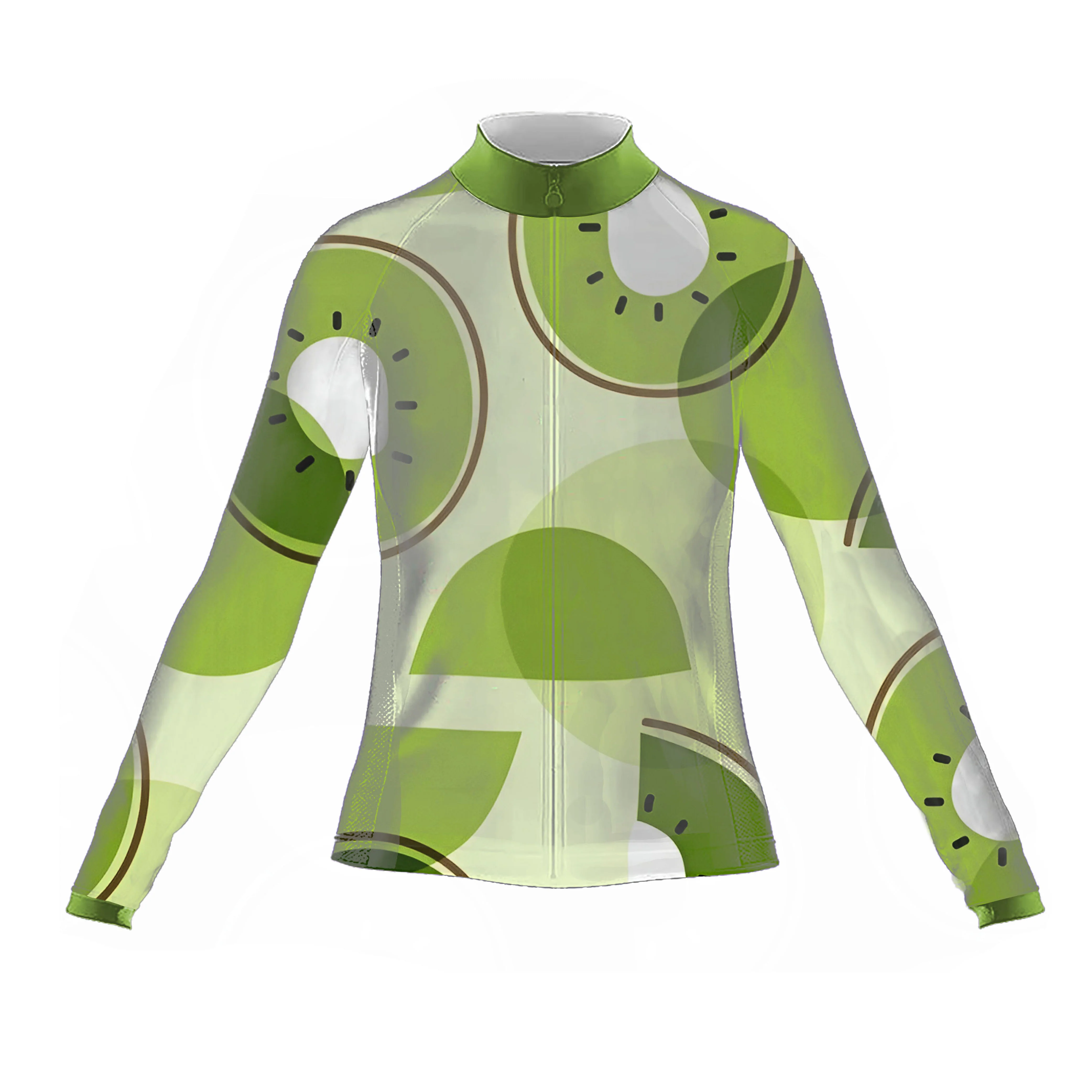 Kiwi Fruit Women's Long Sleeve Cycling Kit - Image 3