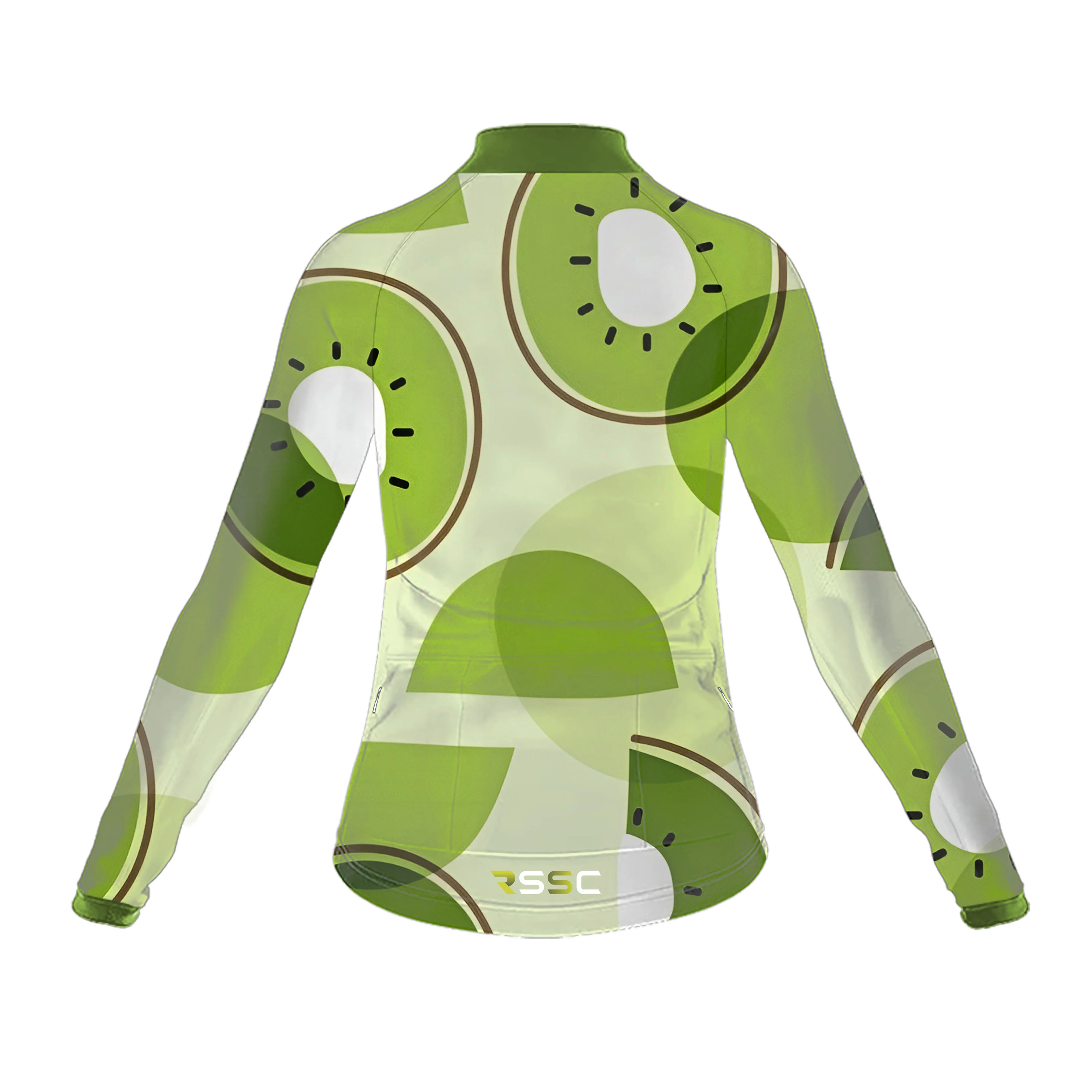 Kiwi Fruit Women's Long Sleeve Cycling Kit - Image 4