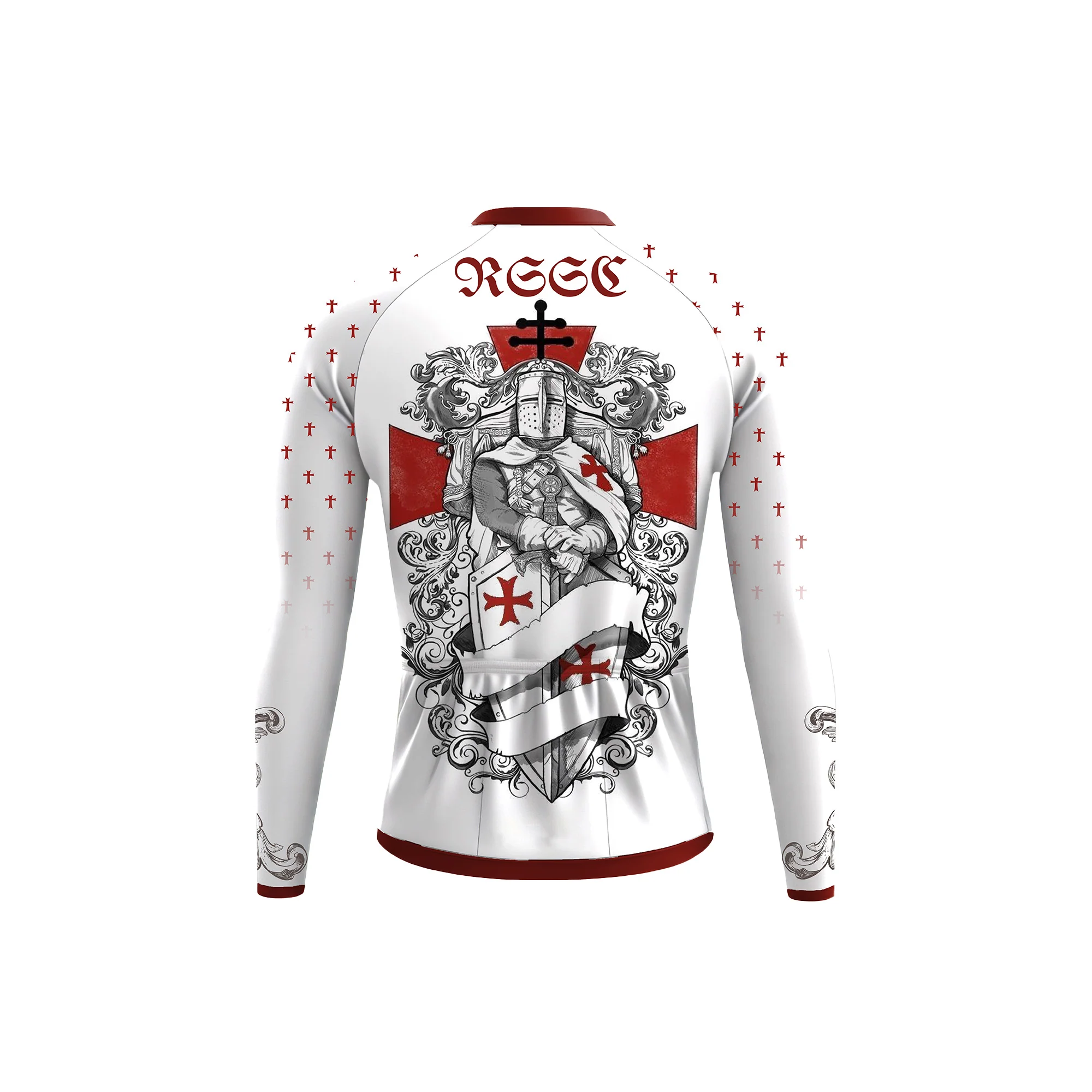 Knight’s Honor Men's Long Sleeve Cycling Kit - Image 4