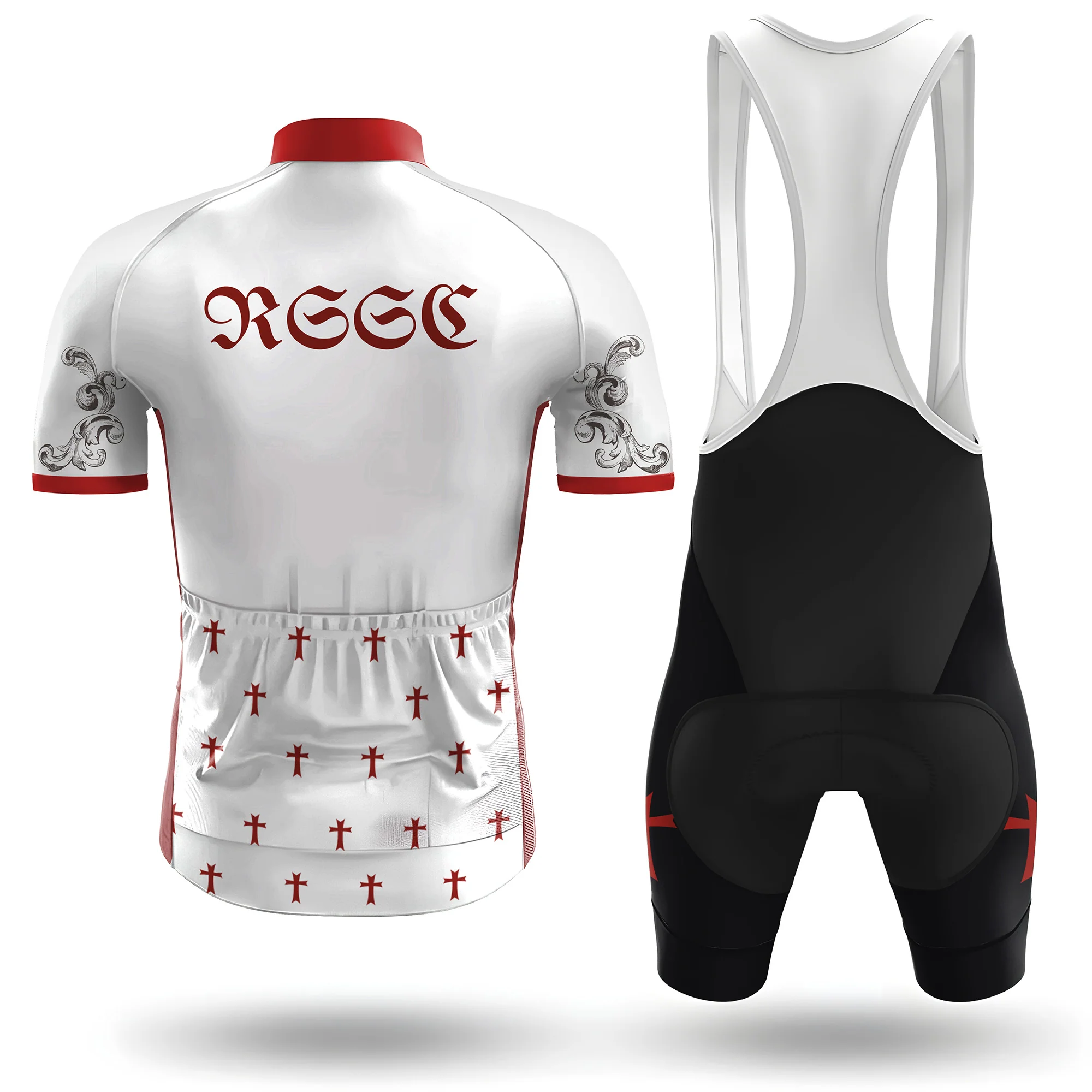 Knight’s Honor Men's Short Sleeve Cycling Kit - Image 2