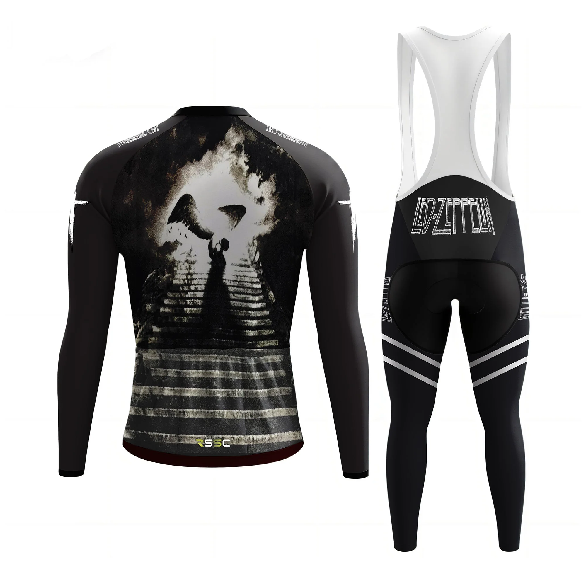 Led Zeppelin Men's Long Sleeve Cycling Kit - Image 2