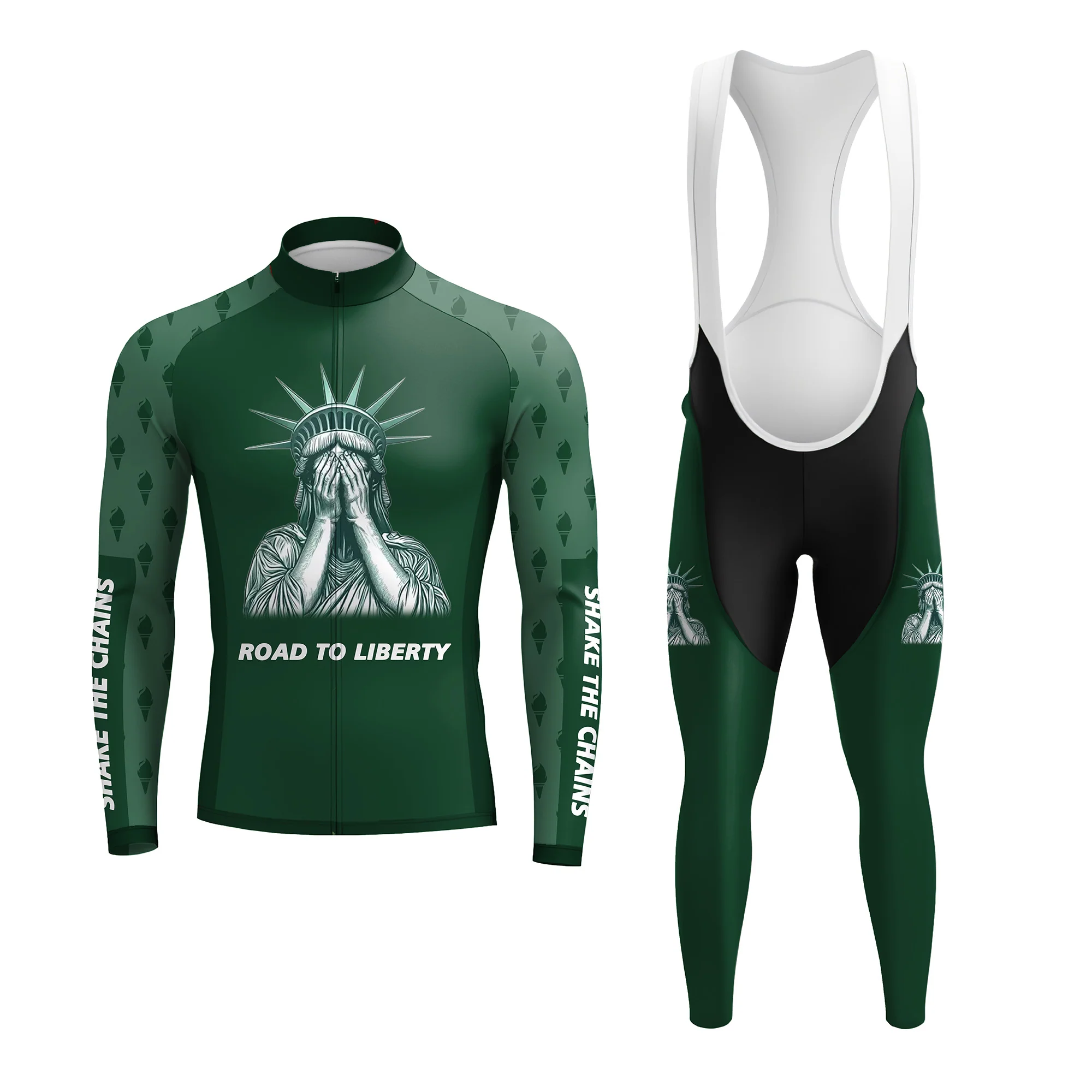 Liberty Ride Men's Long Sleeve Cycling Kit