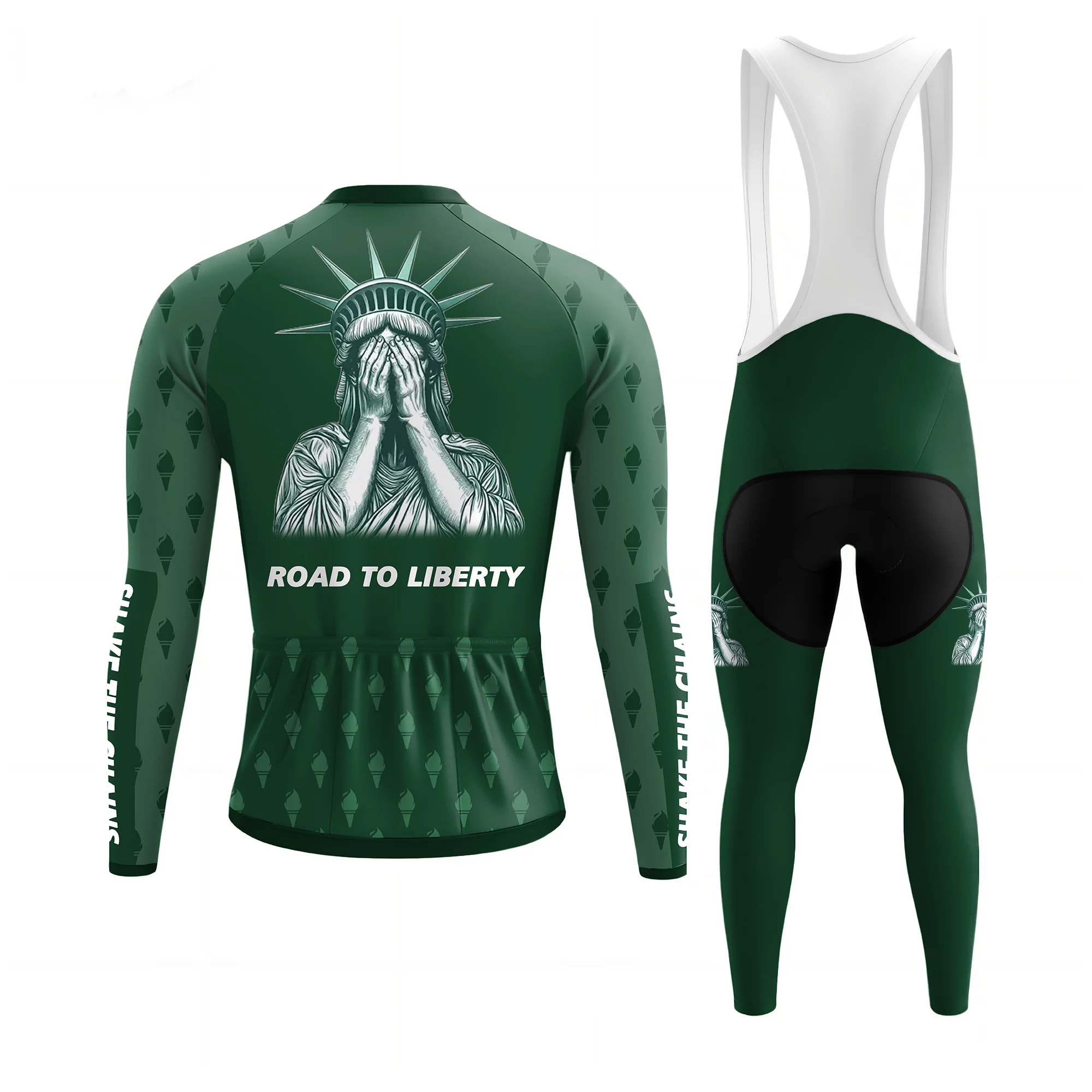 Liberty Ride Men's Long Sleeve Cycling Kit - Image 2