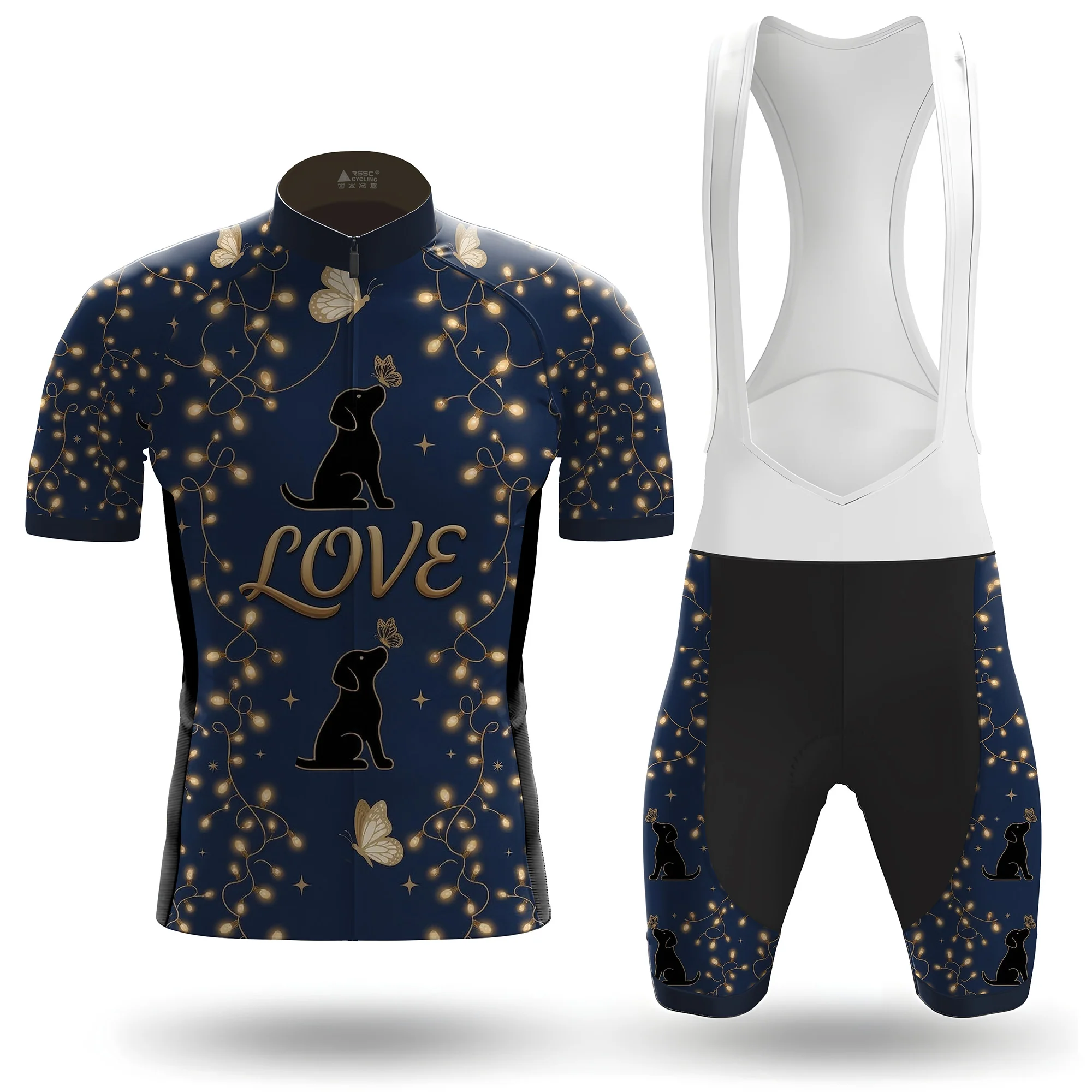 Luminous Love Men's Short Sleeve Cycling Kit