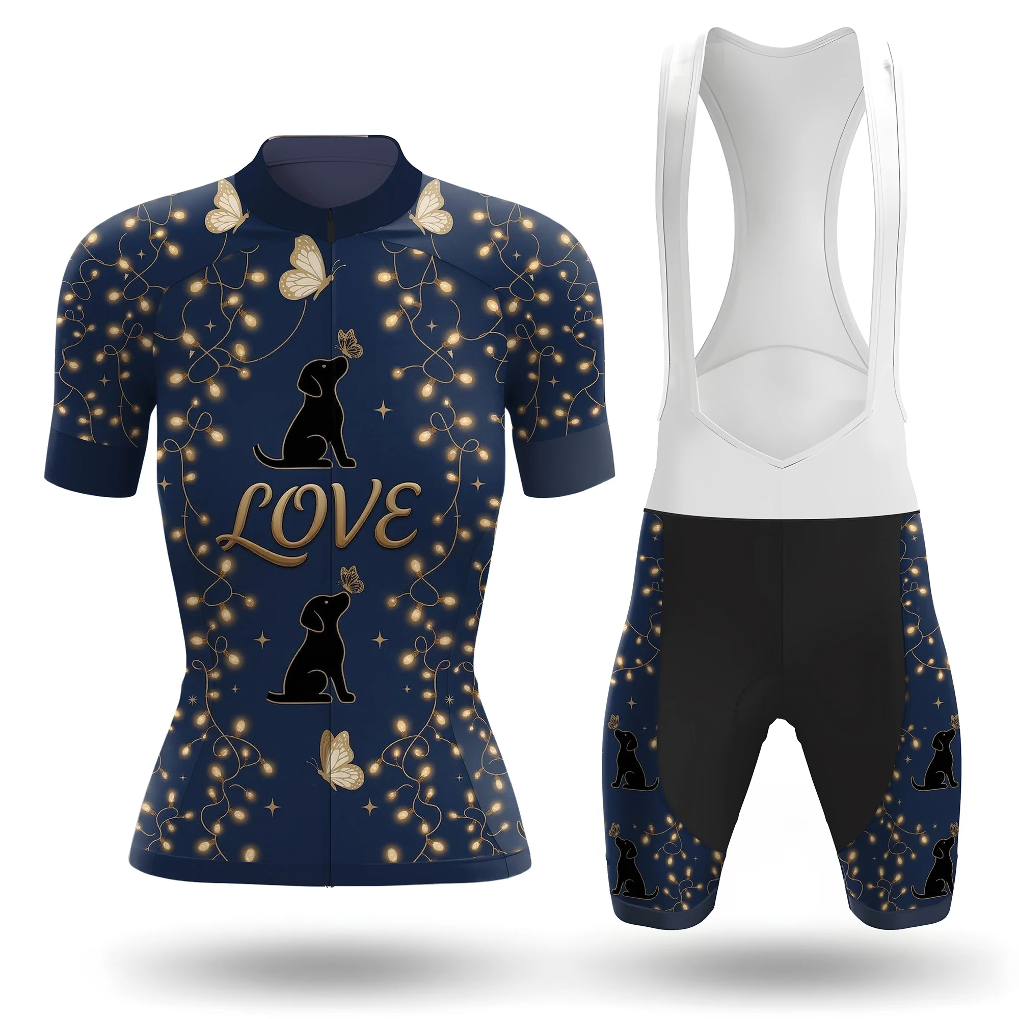 Luminous Love Women's Short Sleeve Cycling Kit
