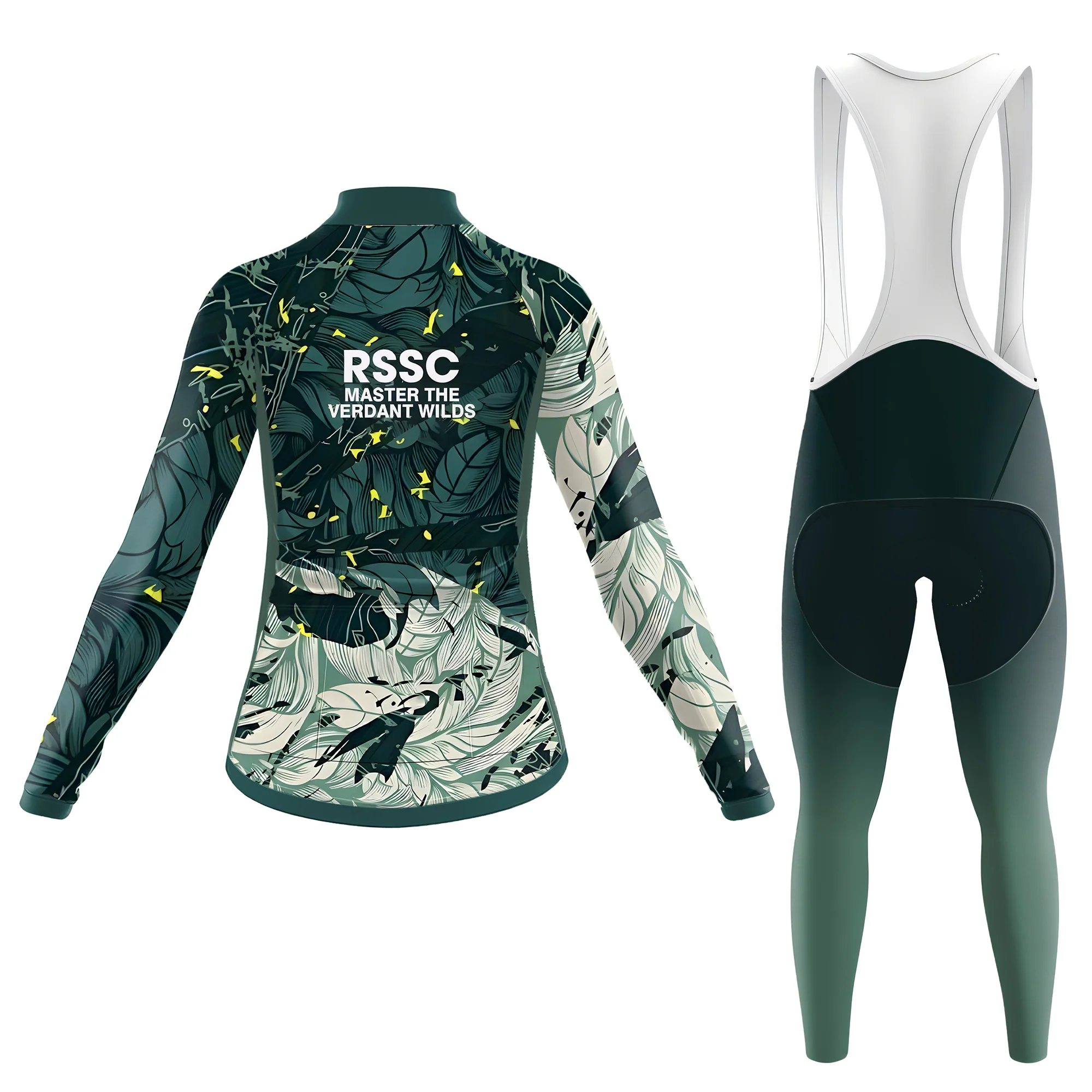 Master the Verdant Wilds Women's Long Sleeve Cycling Kit - Image 2