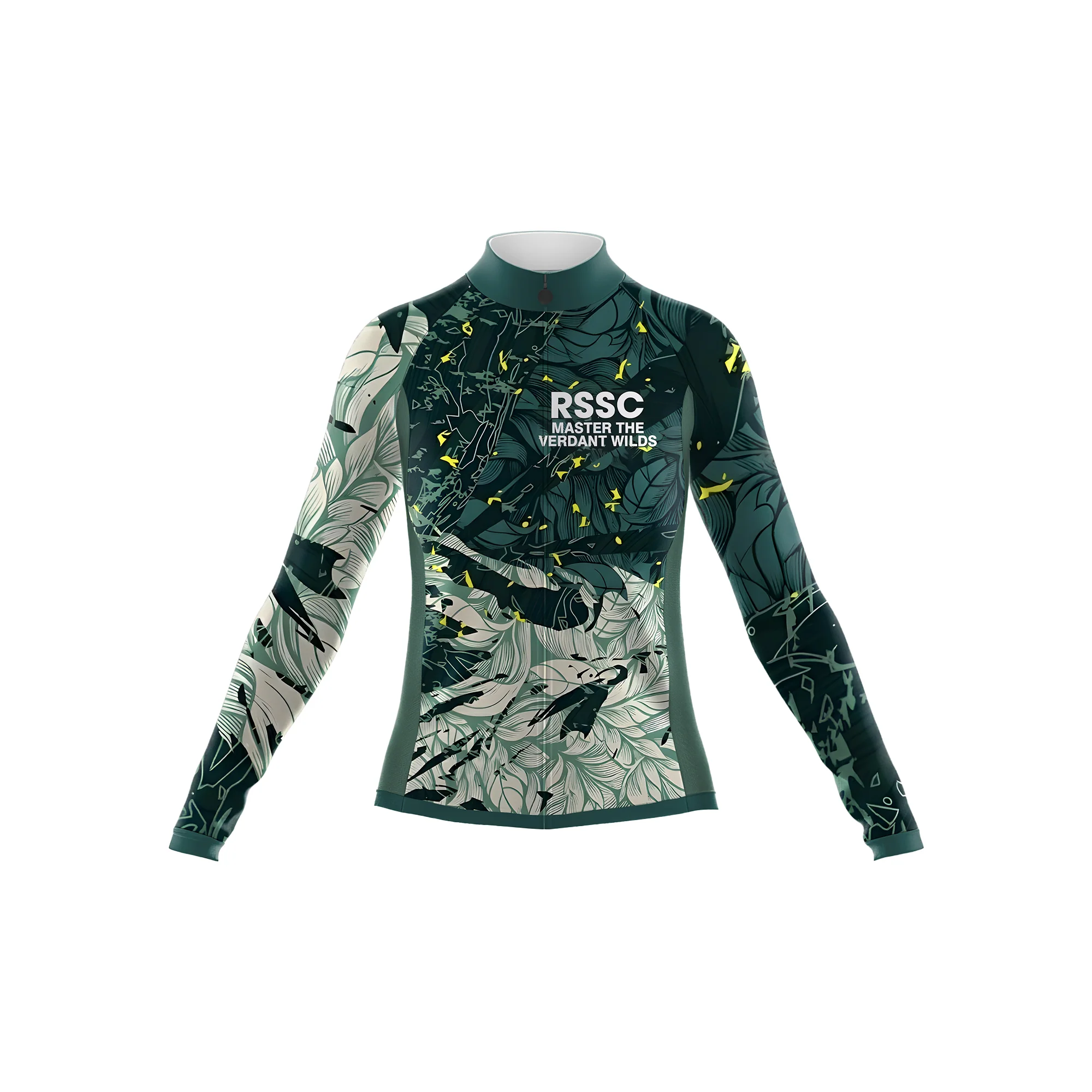 Master the Verdant Wilds Women's Long Sleeve Cycling Kit - Image 3