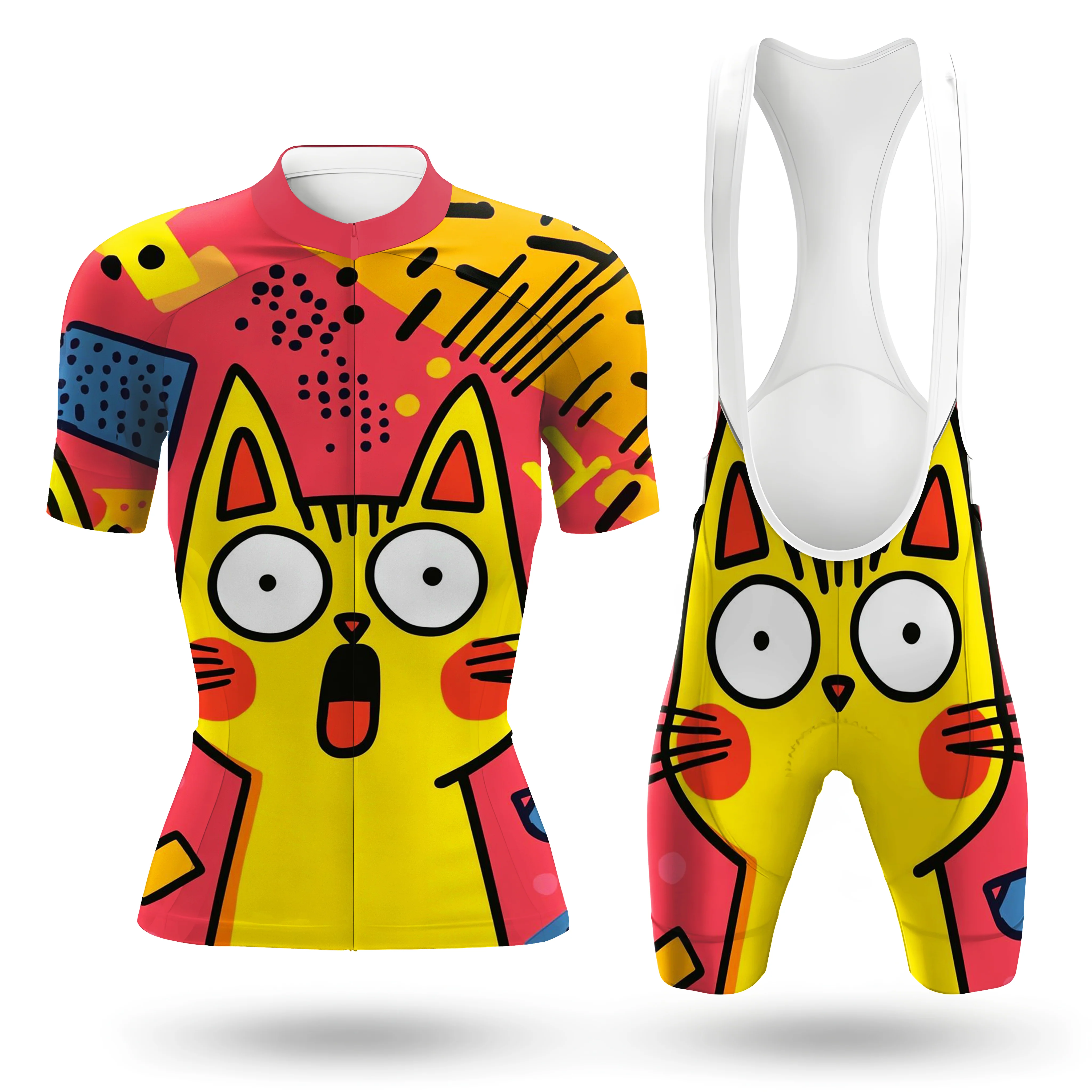 Meow Women's Short Sleeve Cycling Kit