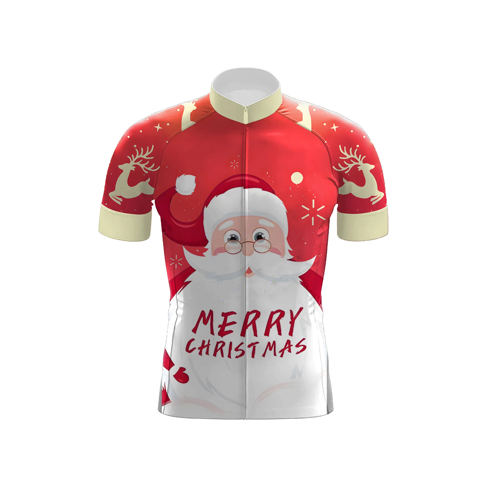 Merry Christmas  Men's Cycling Kit - Image 3