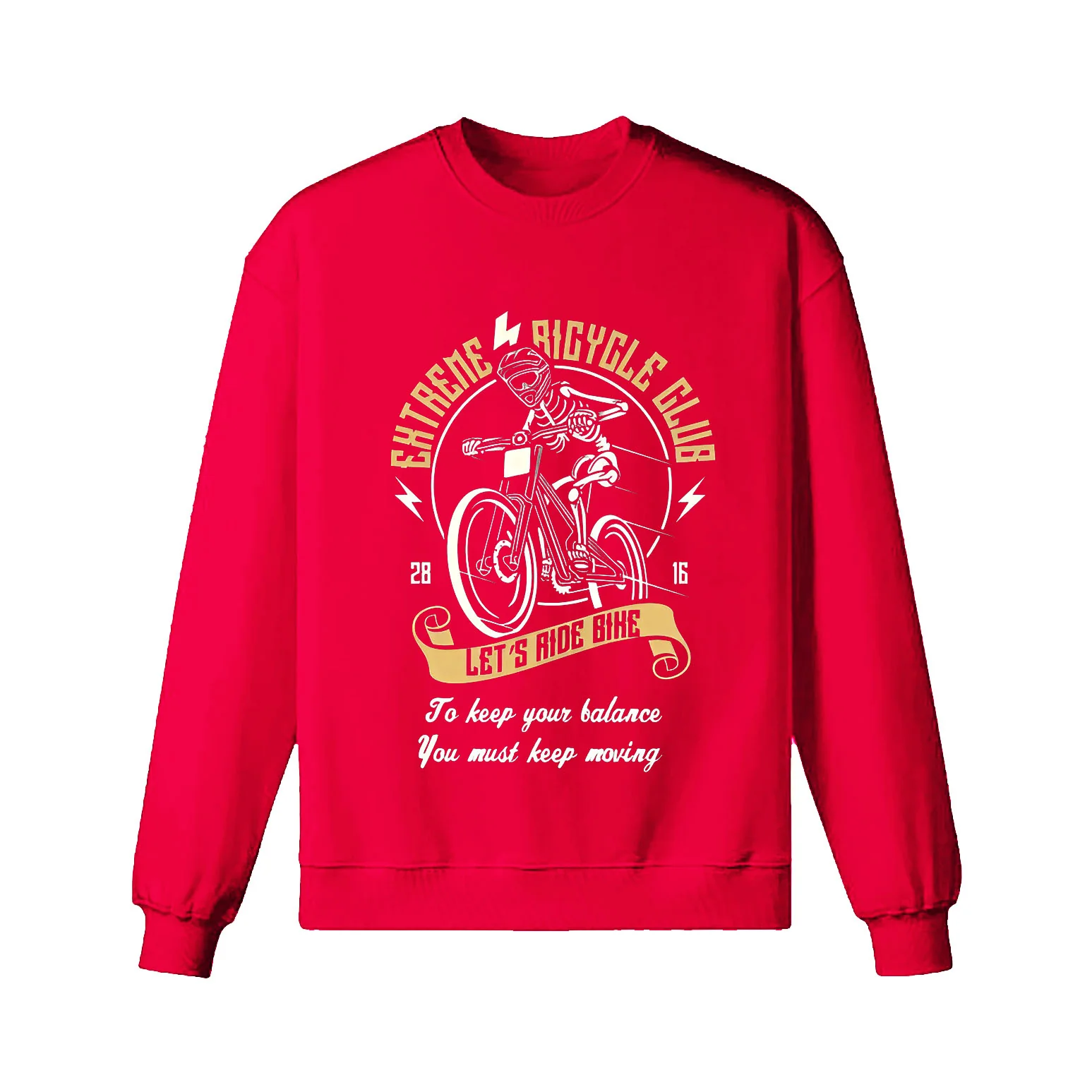 Let's Ride A Bike Together Sweatshirt - Image 2