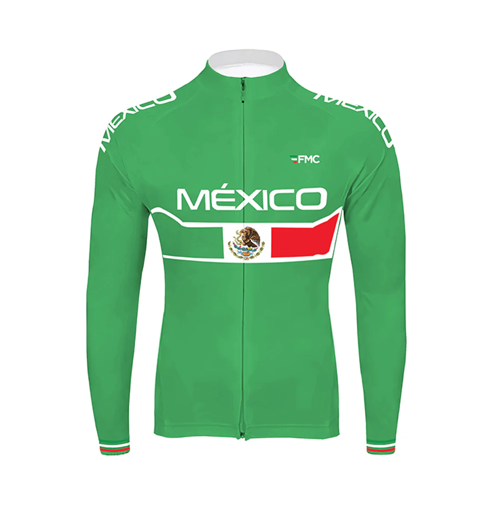 2025 Mexico National Team Men's Long Sleeve Cycling Kit - Image 3