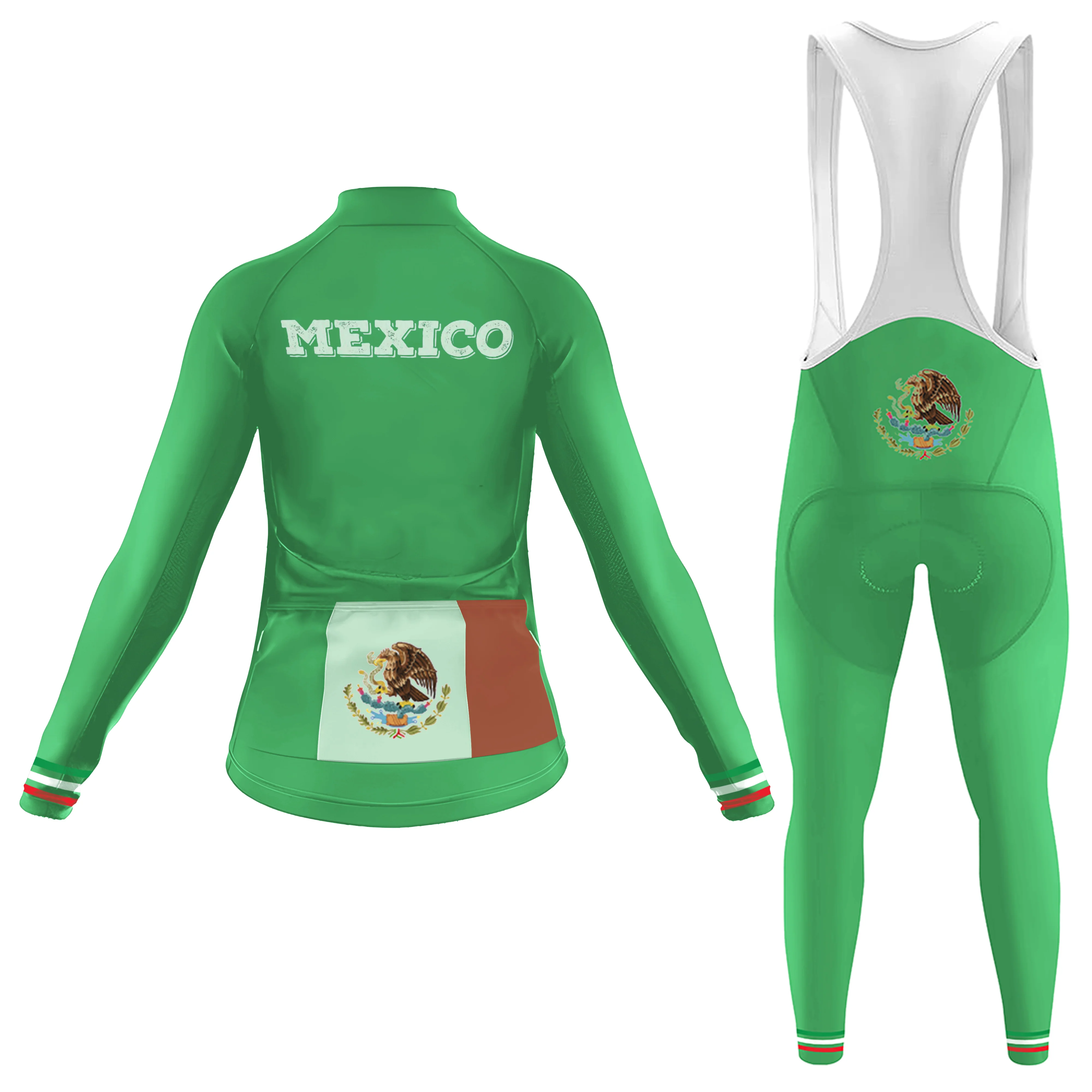 2025 Mexico National Team Women's Long Sleeve Cycling Kit - Image 2