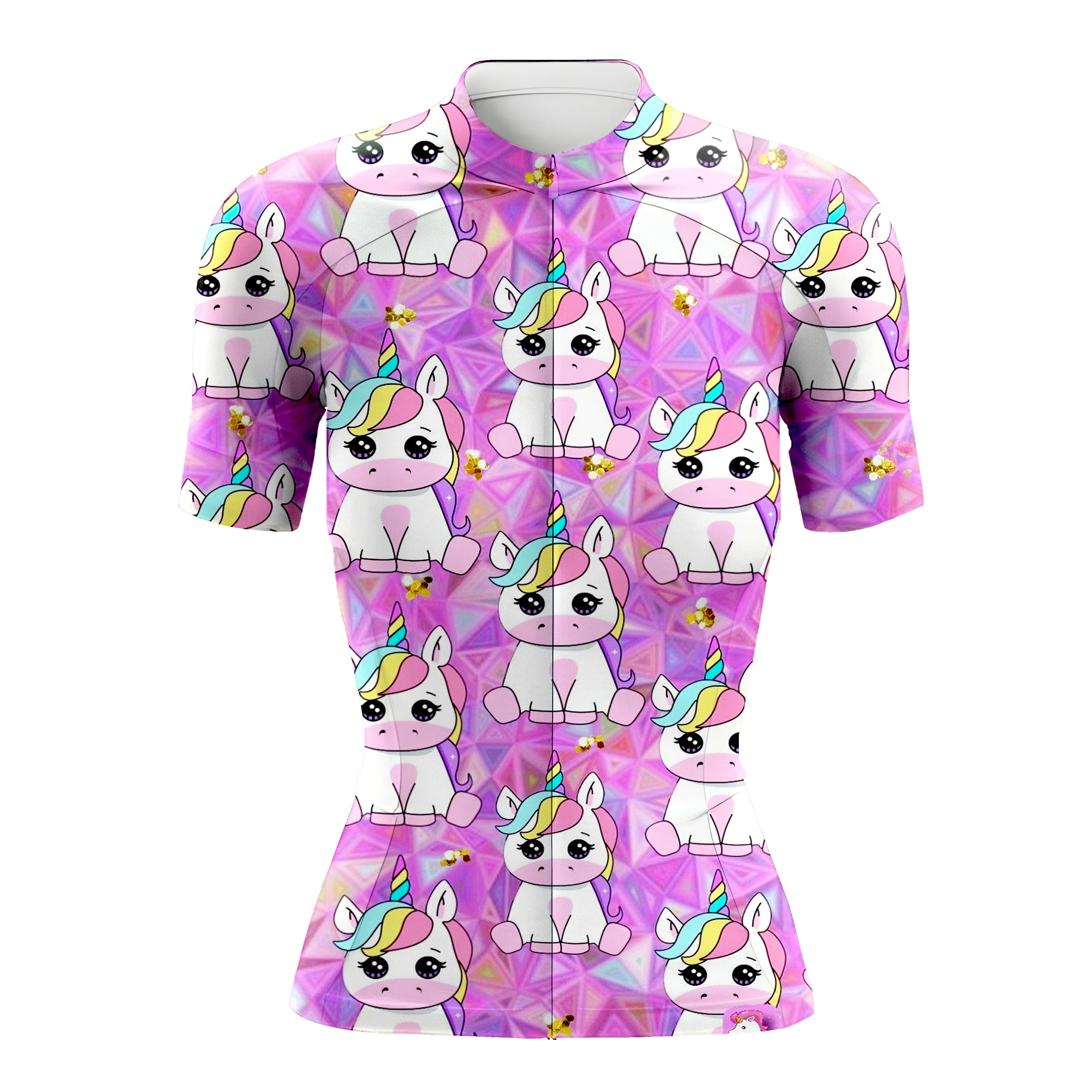 Mini Unicorn Women's Short Sleeve Cycling Kit - Image 3