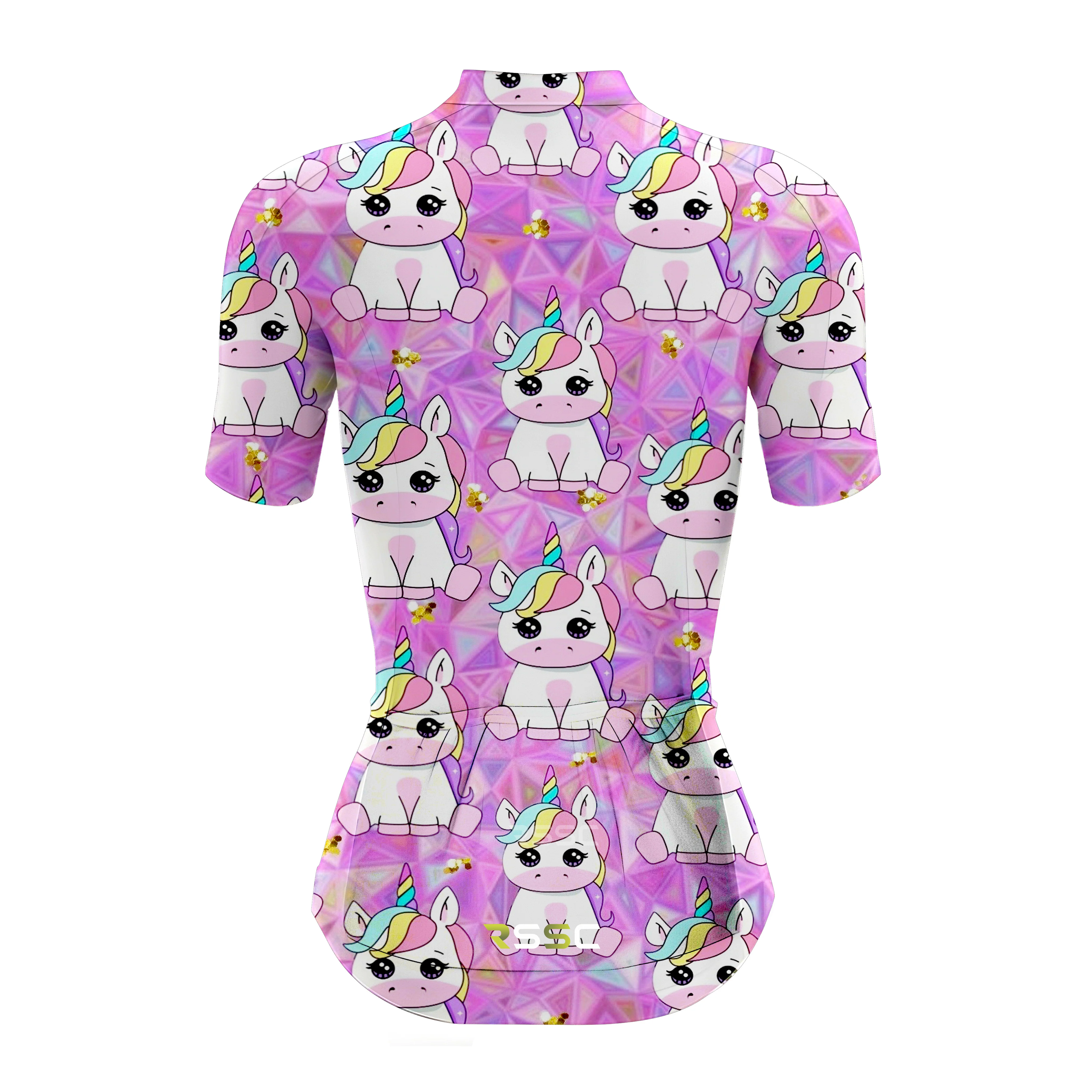 Mini Unicorn Women's Short Sleeve Cycling Kit - Image 4