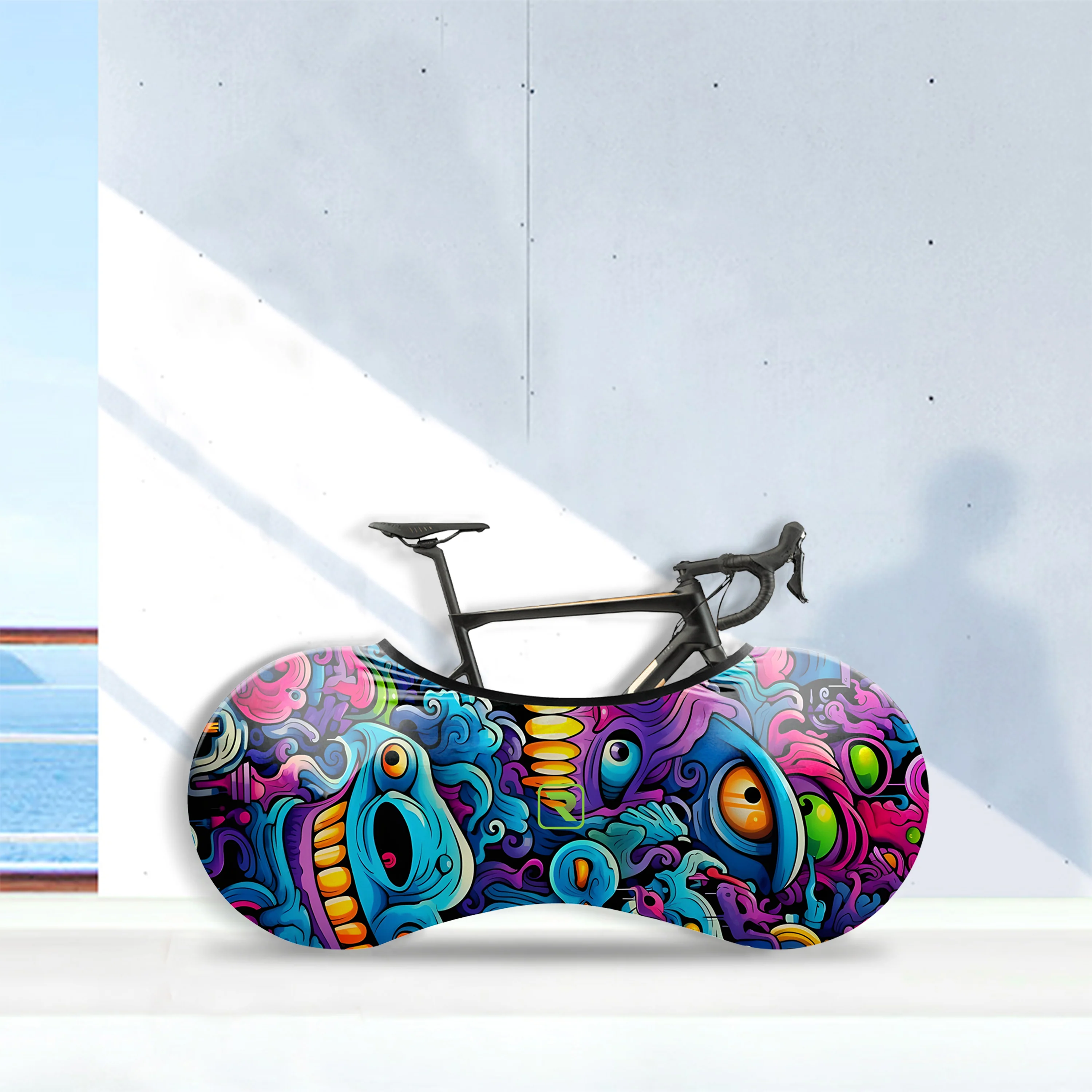 Monsters Art Bicycle Wheels Cover - Image 2
