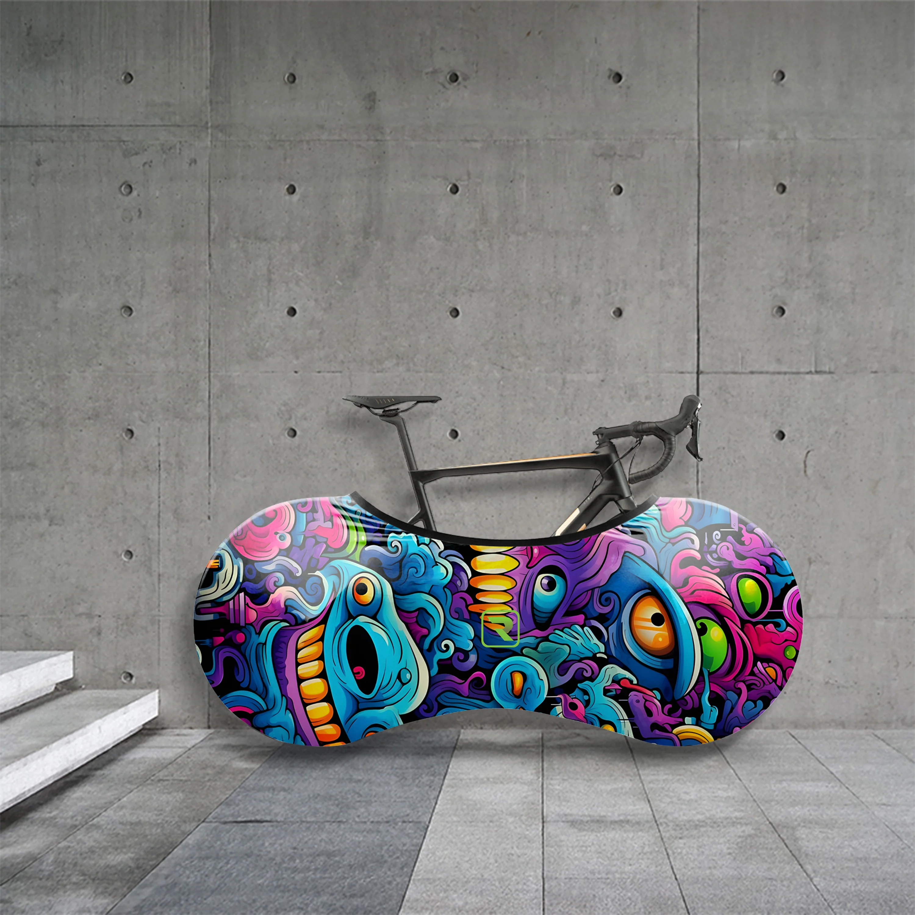Monsters Art Bicycle Wheels Cover - Image 3