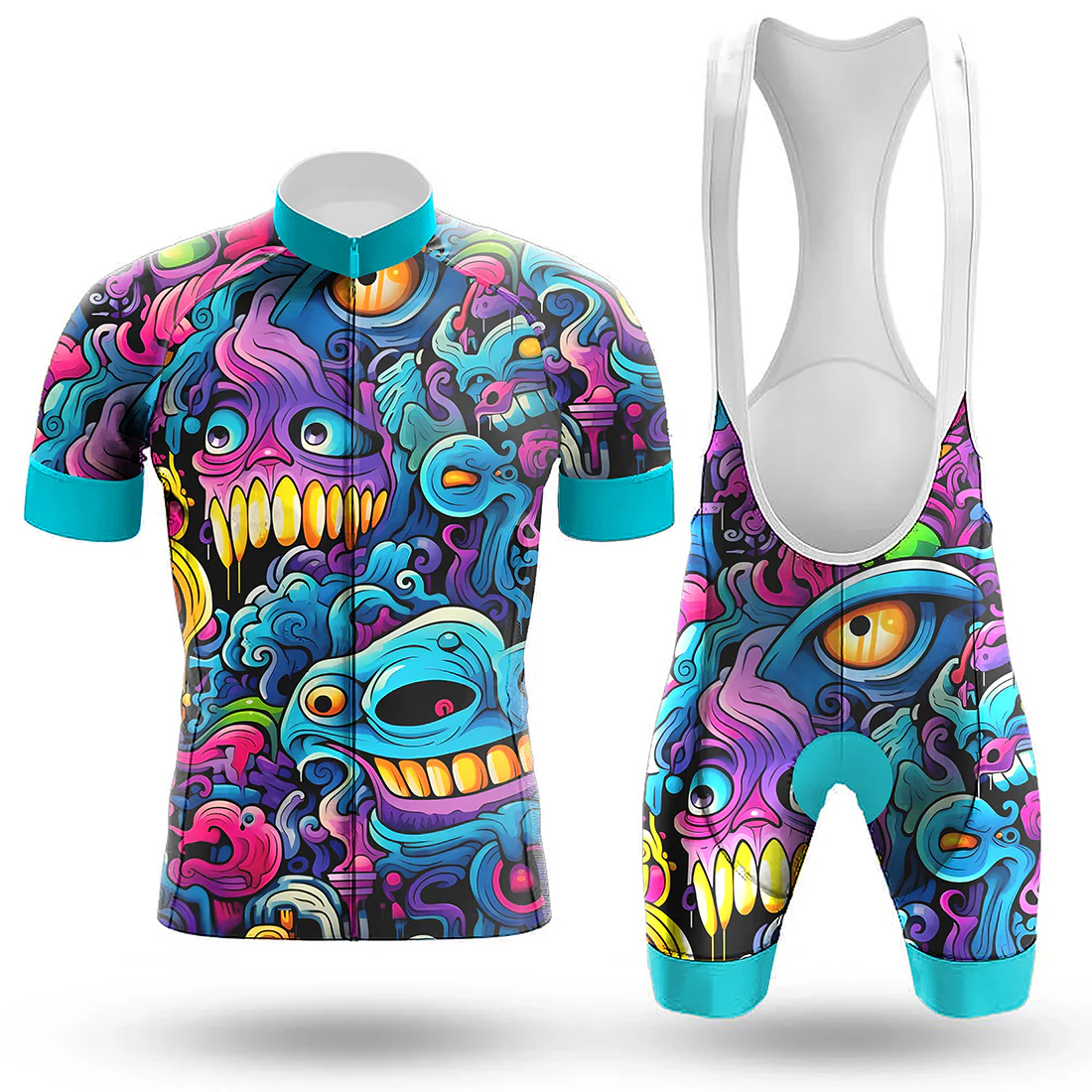 Monsters Art Men's Cycling Kit