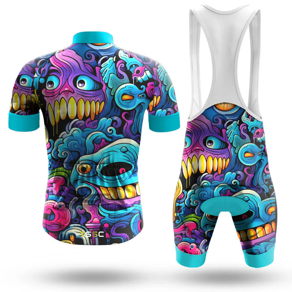 Monsters Art Men's Cycling Kit - Image 2