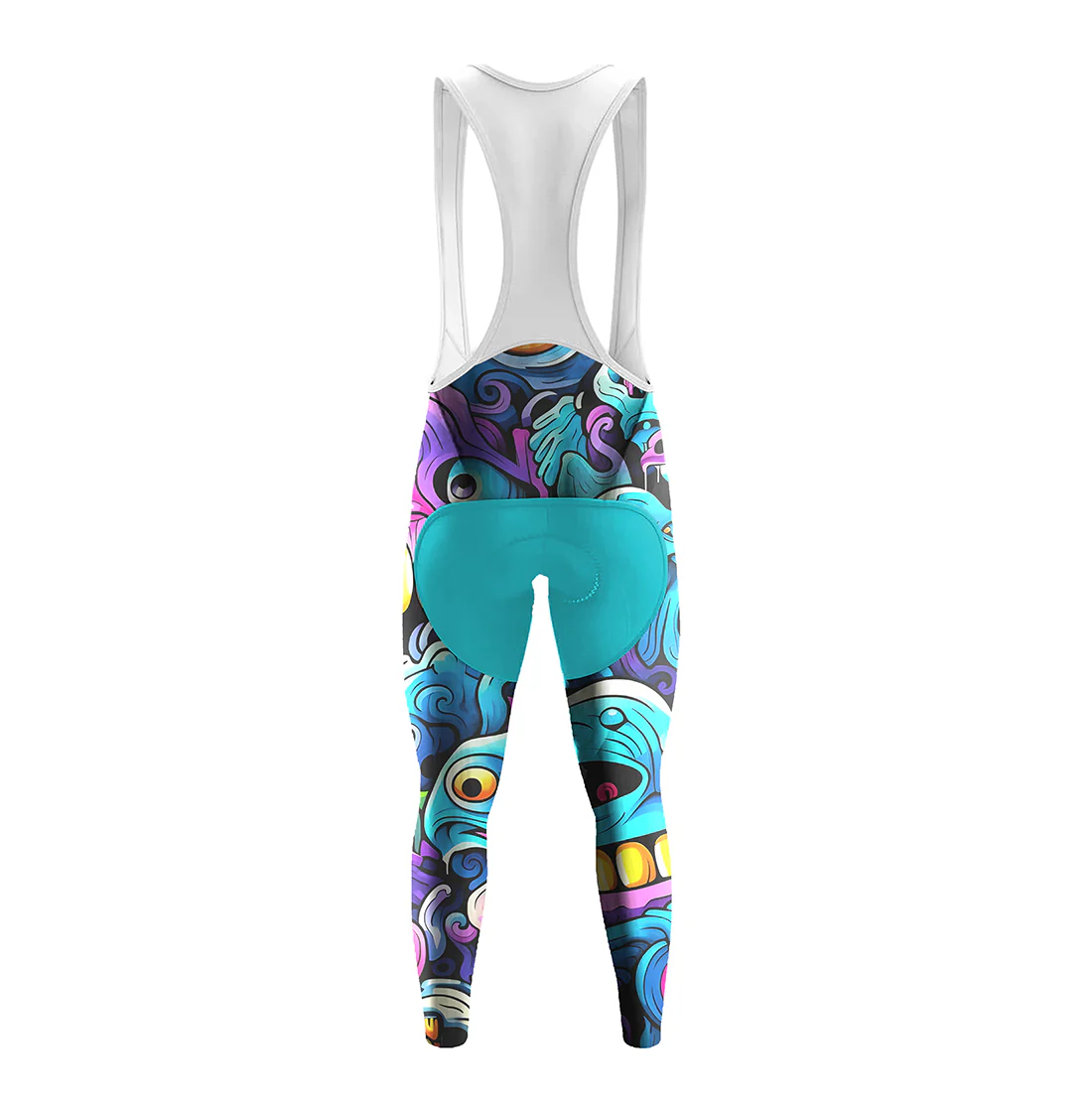 Monsters Art Men's Long Sleeve Cycling Kit - Image 6