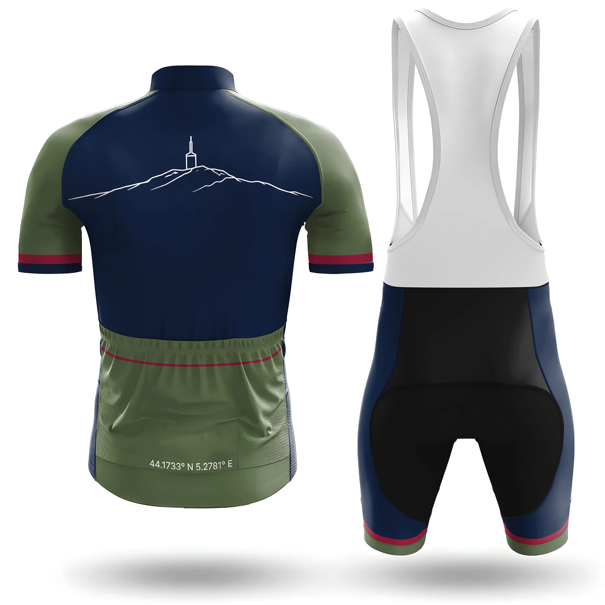 Mont Ventoux Men's Short Sleeve Cycling Kit - Image 2